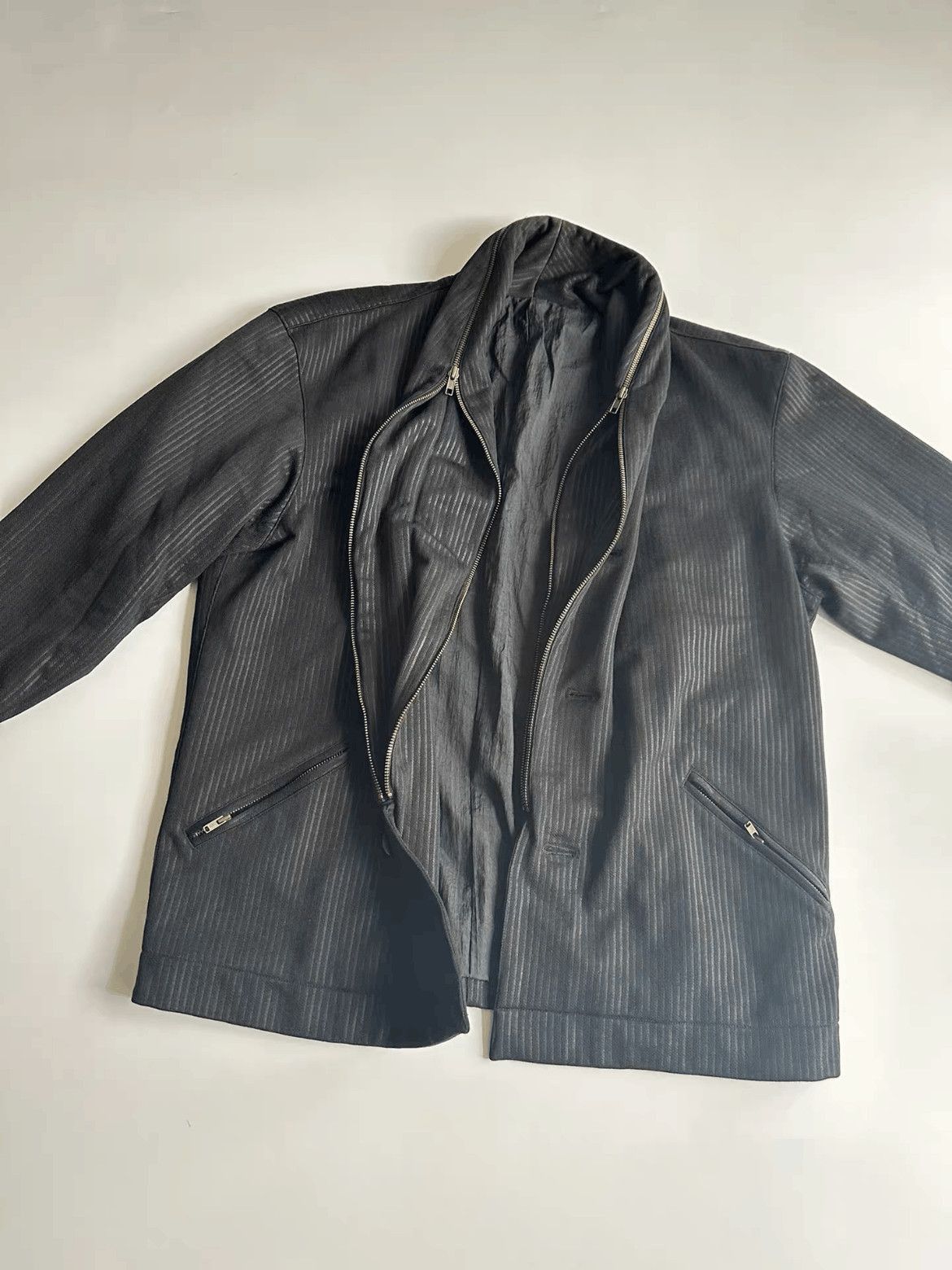 Issey Miyake Issey Miyake Men Y-Neck Jacket-2508 Size US M / EU 48-50 / 2 - 3 Thumbnail