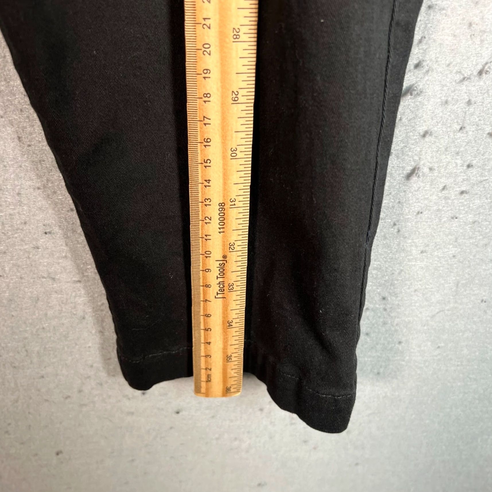 Vintage Takamura Womens XL Black Pleated Cropped Wide-Leg Pants Size 40" / US 18 - 6 Thumbnail