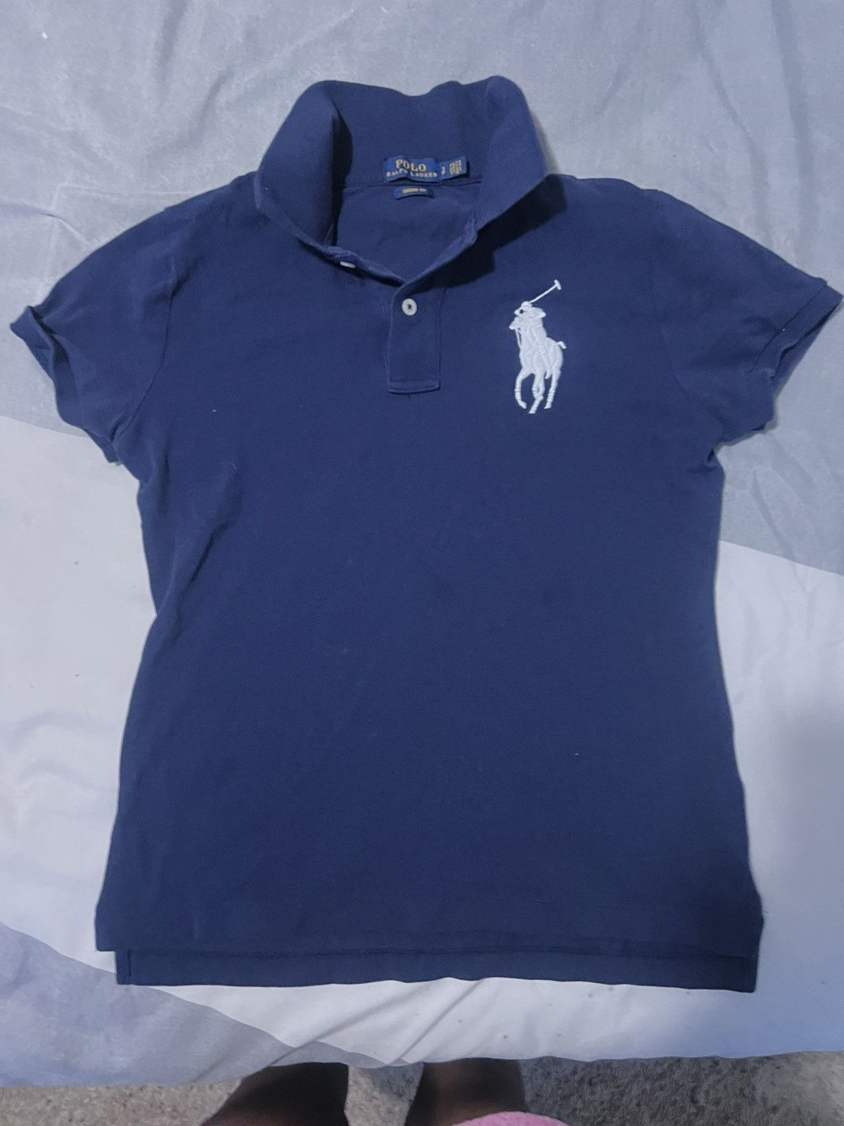 Polo Ralph Lauren × Ralph Lauren Navy blue Polo Ralph Lauren polo shirt Size US S / EU 44-46 / 1 - 1 Thumbnail