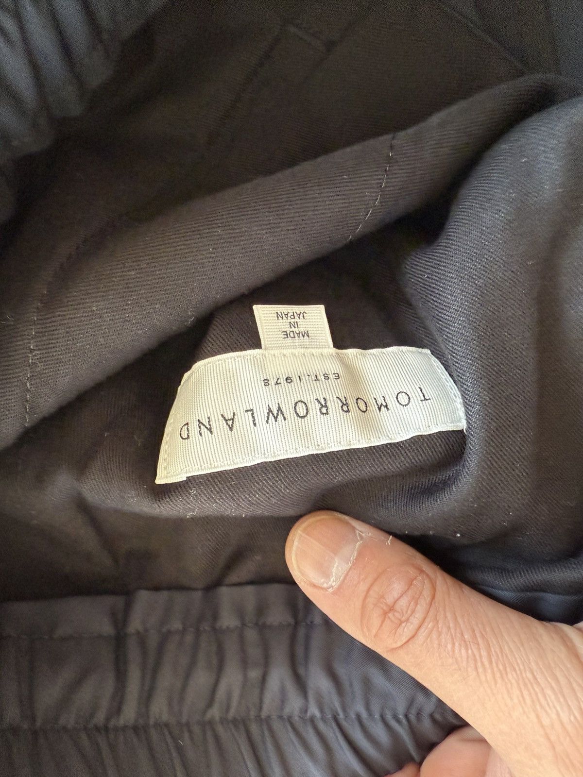 Tomorrowland Tomorrowland navy cropped pants Size US 31 - 8 Thumbnail