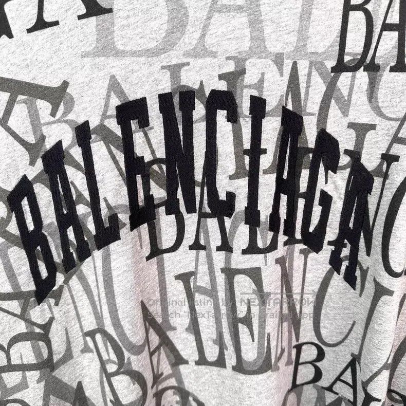 Balenciaga Balenciaga Logo Printed Short Sleeve T-Shirt Size US M / EU 48-50 / 2 - 3 Thumbnail