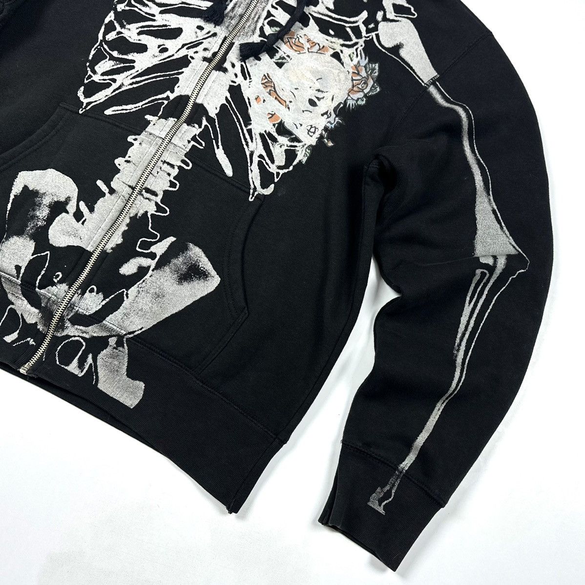 Ed Hardy Vintage Ed Hardy x Christian Audigier Skeleton Zip Hoodie Size US XL / EU 56 / 4 - 13 Thumbnail