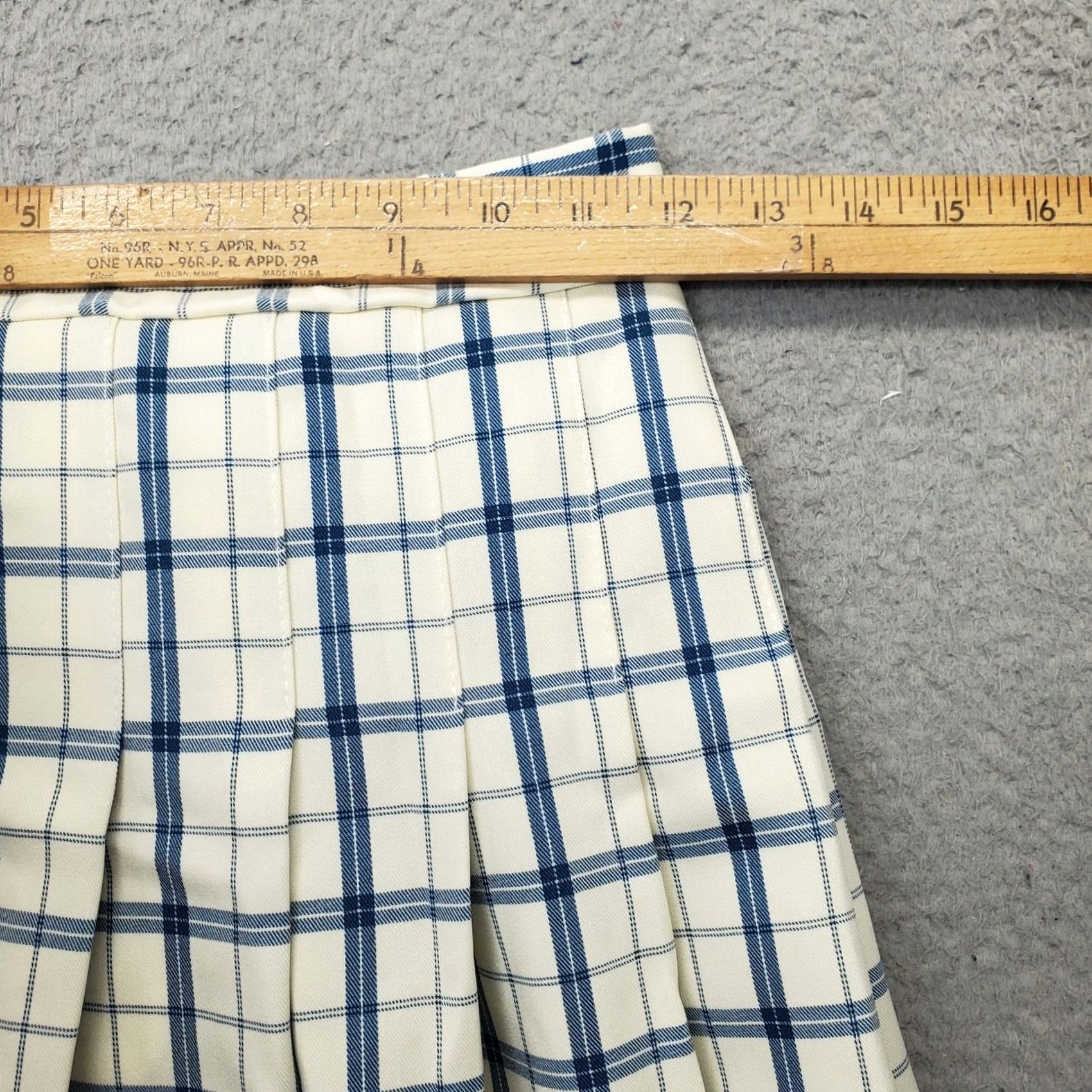 PRINCESS POLLY Princess Polly Mini Skirt Womens XS/S Multi Plaid Pleated School Girl Lona Pull On Size 26" / US 2 / IT 38 - 4 Thumbnail