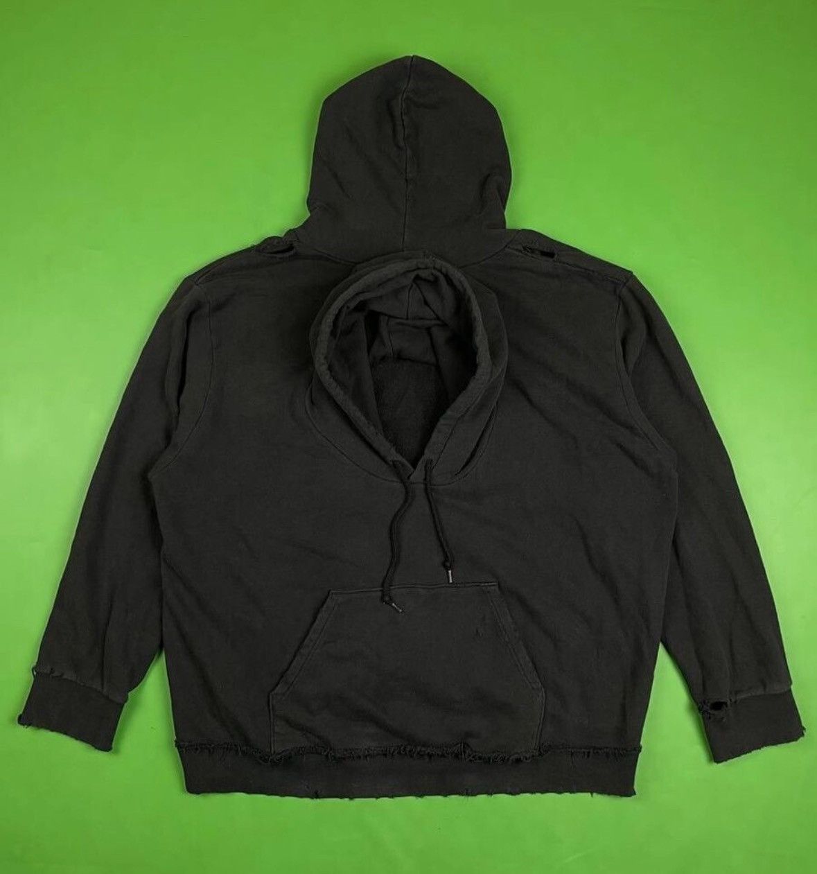 Yohji Yamamoto YOHJI YAMAMOTO x RequaL Wildside Deconstructed Hoodie Size US L / EU 52-54 / 3 - 20 Thumbnail