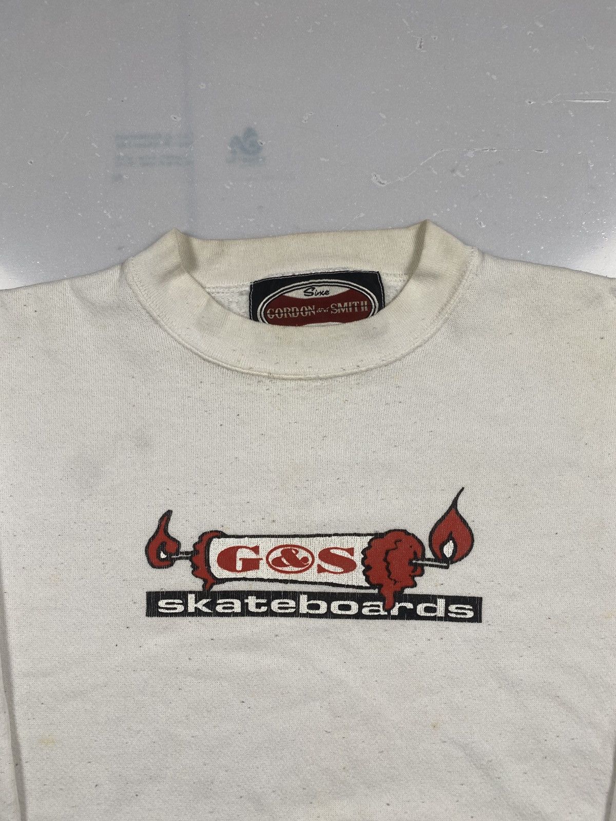 Other Rare Vintage 90s Gordon&Smith Skateboard Crewneck Size US M / EU 48-50 / 2 - 2 Thumbnail