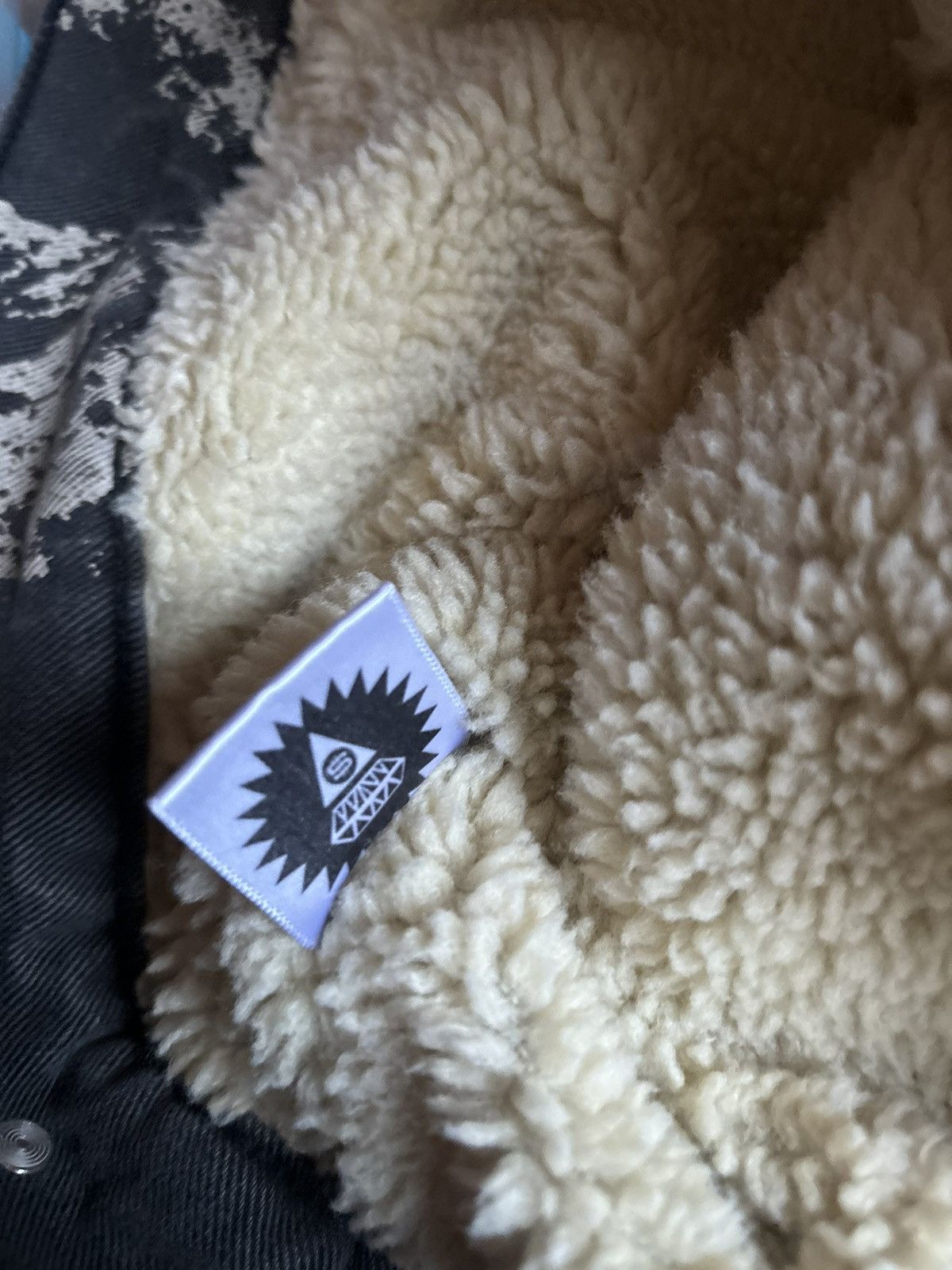 Icecream New ICECREAM Sherpa Collar Denim Jacket Billionaire Boys Size US L / EU 52-54 / 3 - 7 Thumbnail