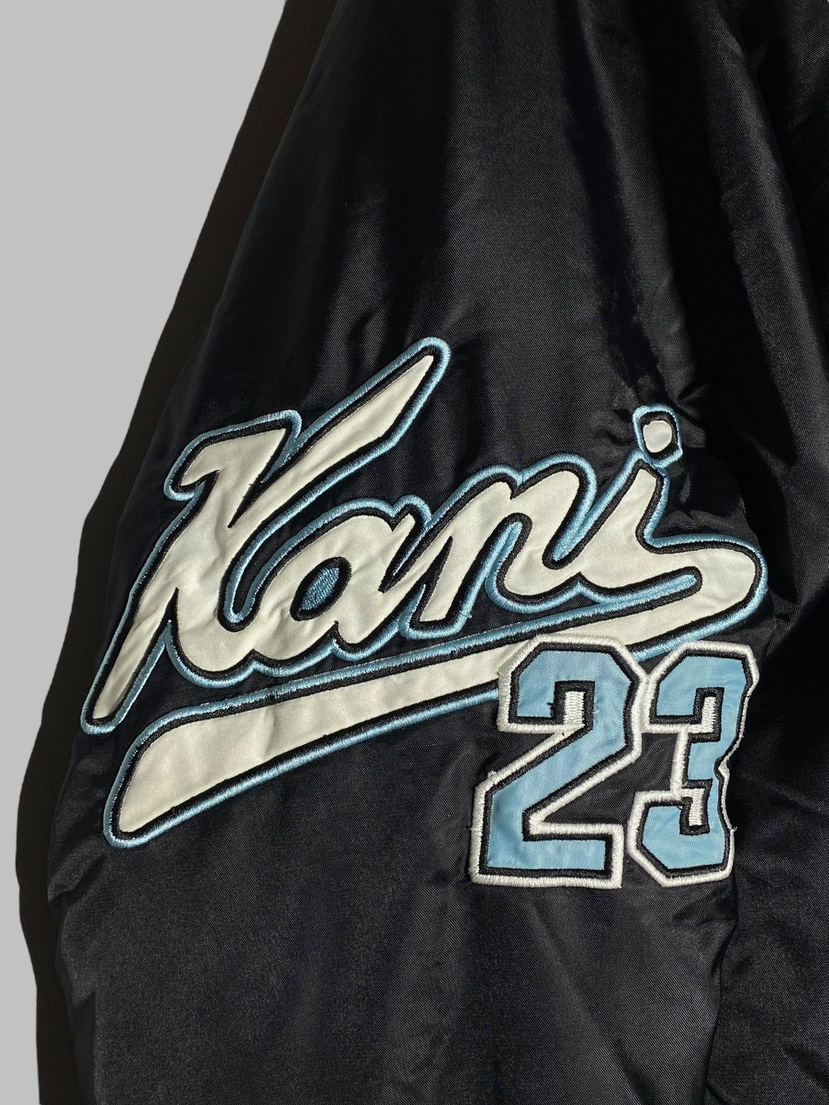 Karl Kani 🔥 Y2K KARL KANI BOMBER JACKET BROOKLYN NYC HIP HOP STYLE Size US M / EU 48-50 / 2 - 11 Thumbnail