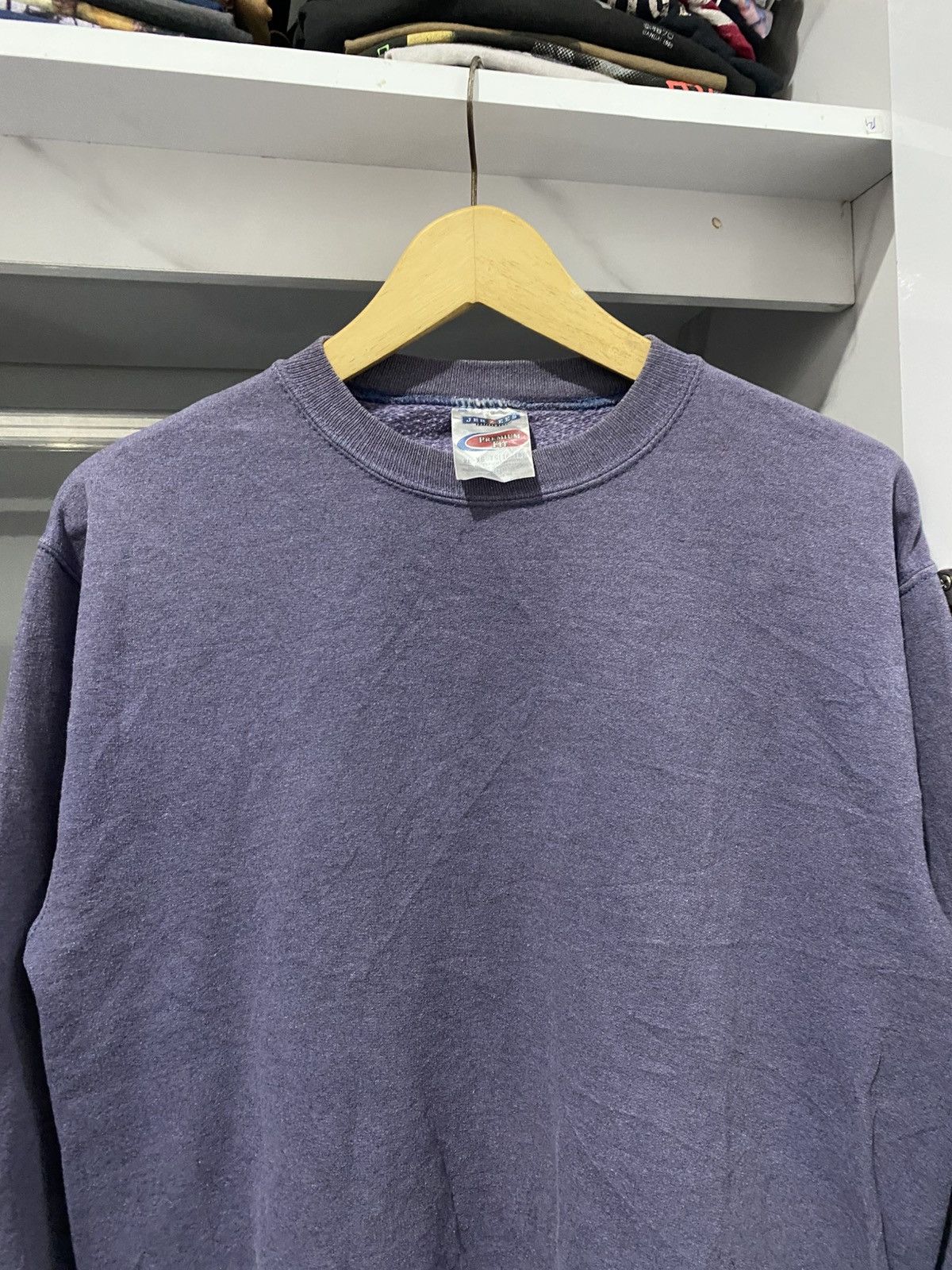 Jerzees × Vintage Jerzees Blank Sweatshirt Vintage Size US XL / EU 56 / 4 - 2 Thumbnail
