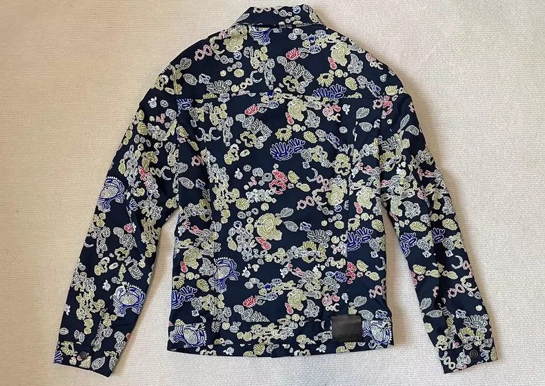 Jil Sander Jil Sander Floral silhouette blouse Size L / US 10 / IT 46 - 2 Thumbnail