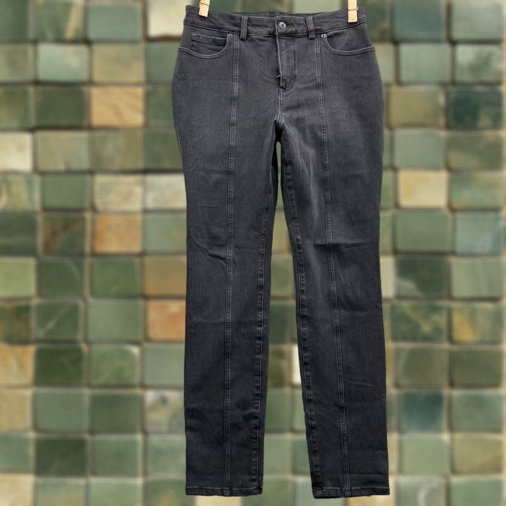 Duluth Trading Skinny Jeans Women's 10 Black Outdoor Indie Grunge Gorpcore Y2k Jeans