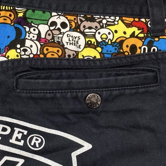 BAPE Milo Animal Safari Shorts a bathing ape NIGO ★size L