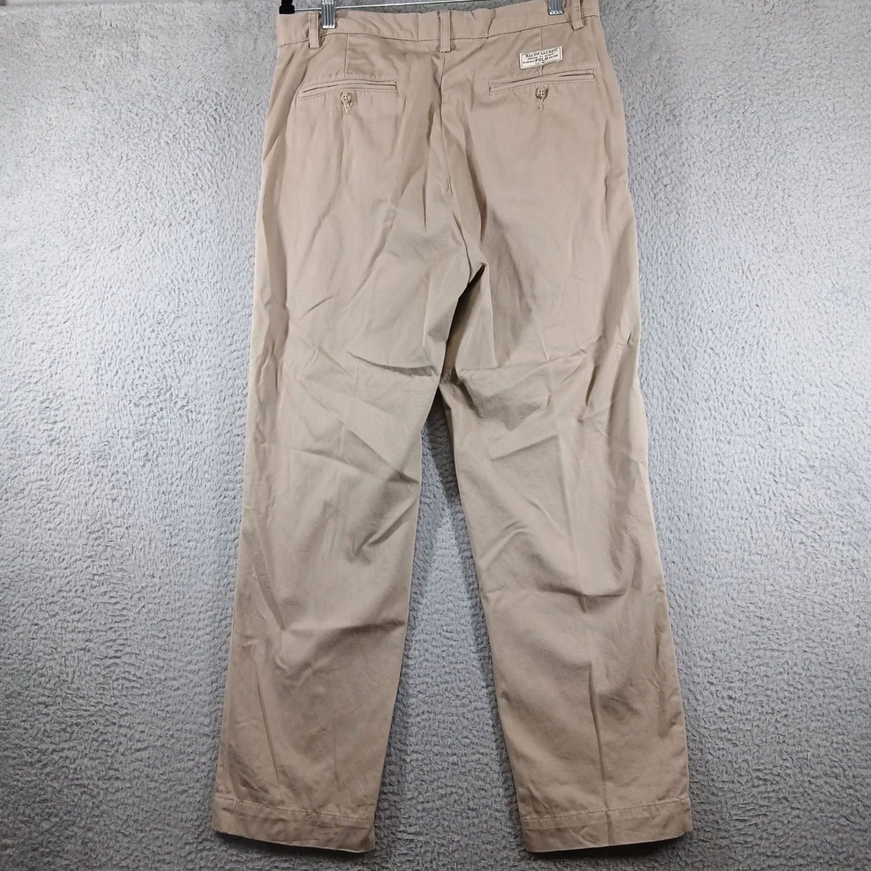 Polo Ralph Lauren Polo Ralph Lauren Prospect Pant Chino 100% Cotton Beige 33/30 Mens Regular Casual Workwear Pants Size US XS / EU 42 / 0 - 3 Thumbnail