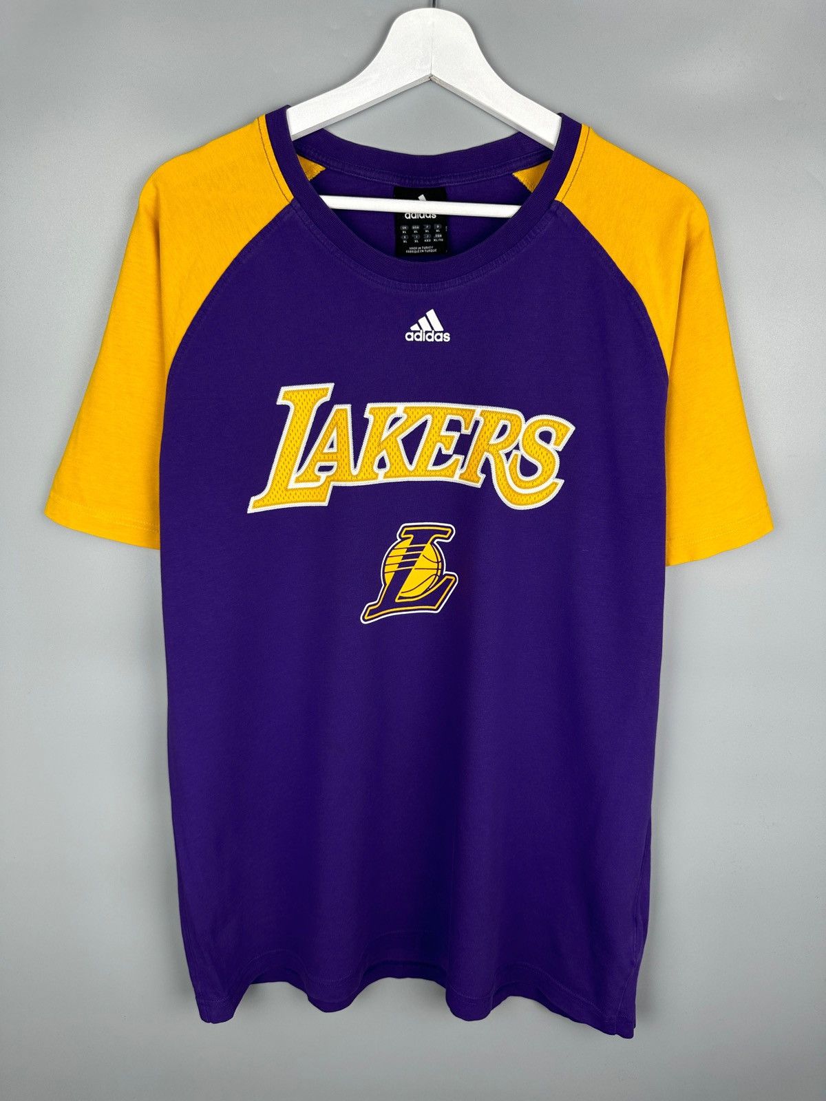 Adidas #24 Kobe Bryant Lakers Adidas NBA TShirt Tee Jersey Swingman Size US XL / EU 56 / 4 - 2 Thumbnail