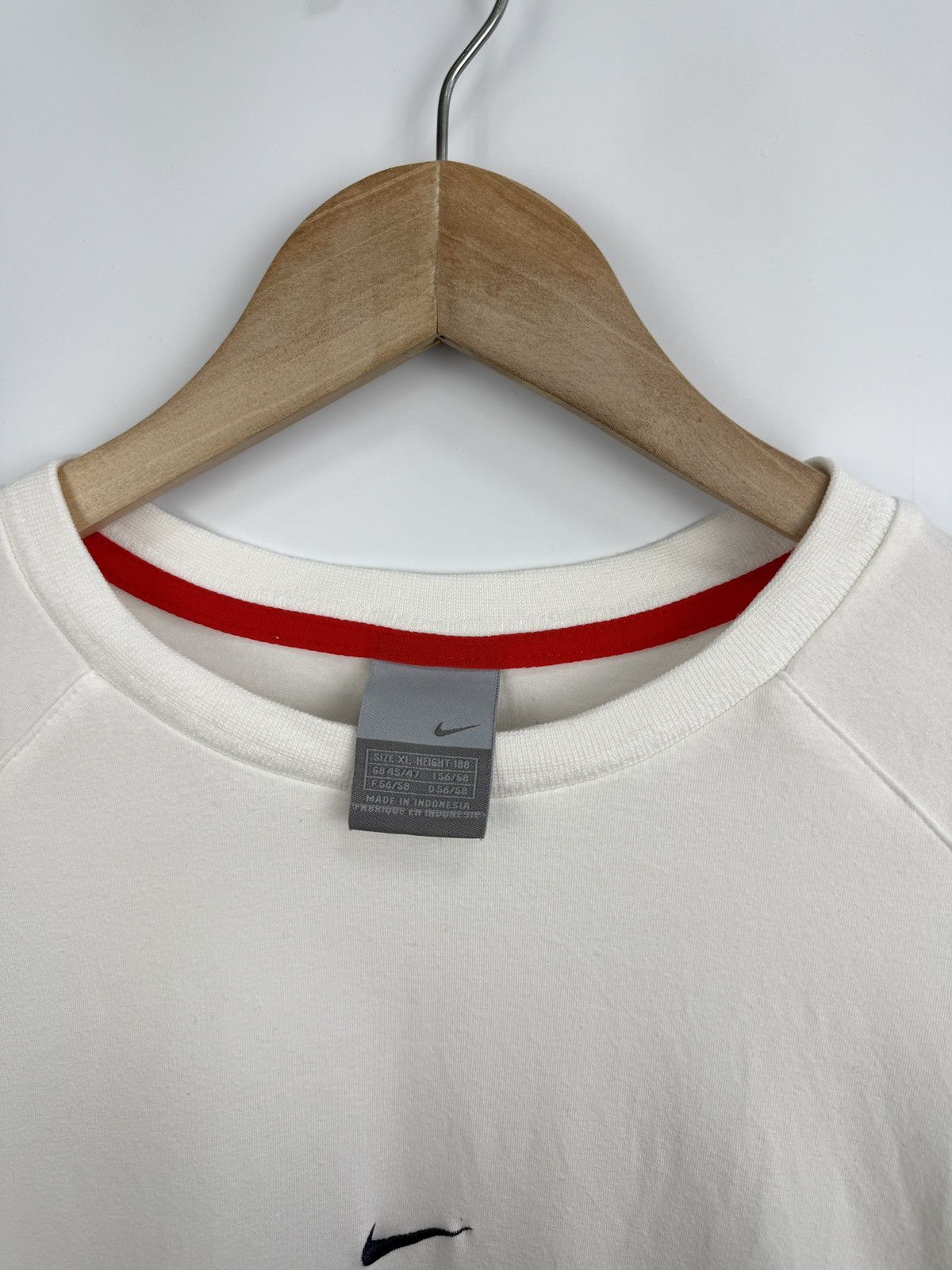 Nike 🇺🇸 Vintage 90s Nike Center Swoosh N-Athletic T-Shirt Rare Y2K Size US XL / EU 56 / 4 - 5 Thumbnail