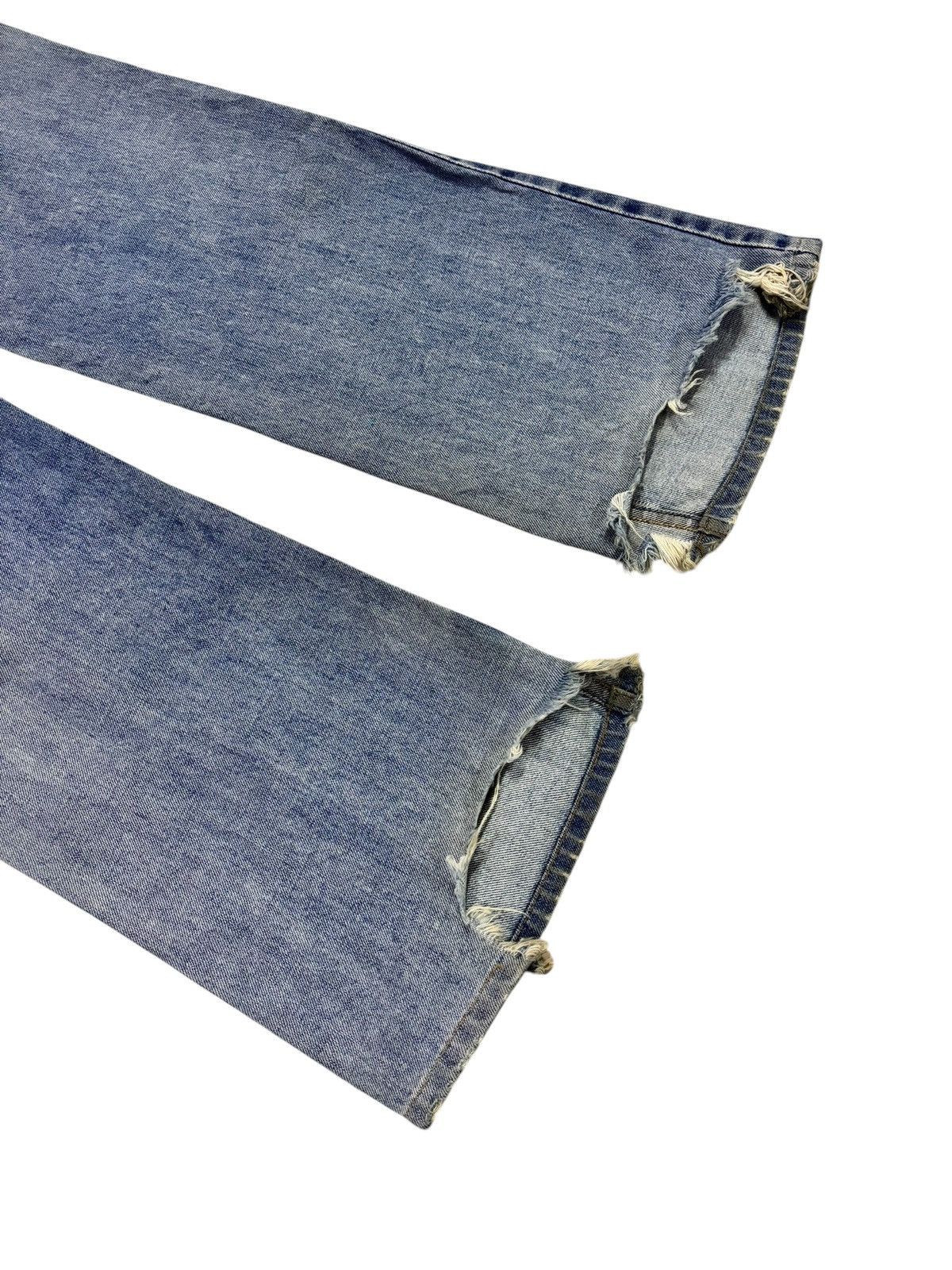 Levi's Vtg 80s Levis Rindem Lot 517 #359 Flared Distress Jeans Size US 33 - 8 Thumbnail