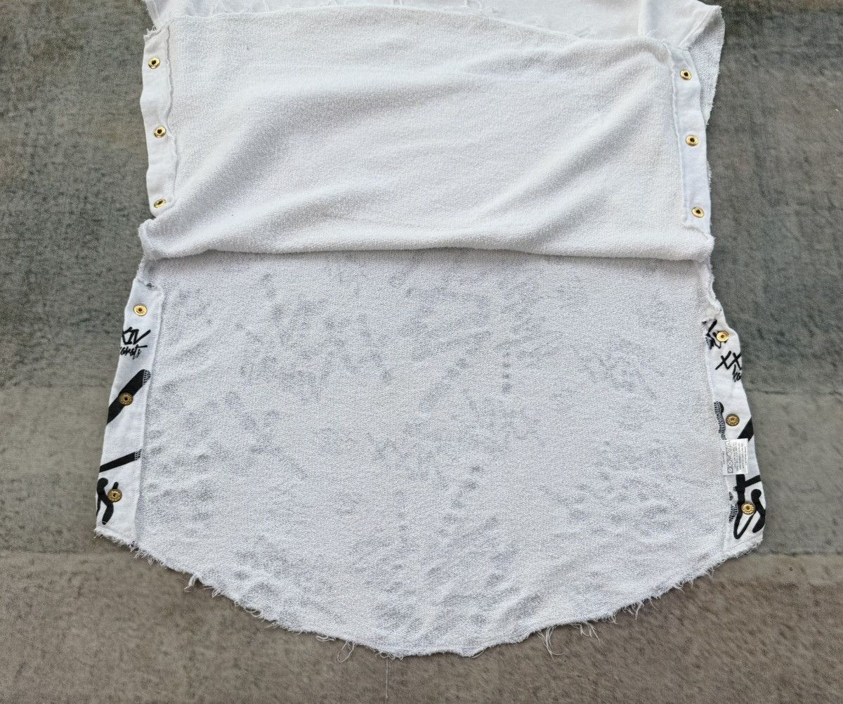Japanese Brand 24 Karats Hoodie Set White Tribal Streetwear Shorts Set Size US L / EU 52-54 / 3 - 6 Thumbnail