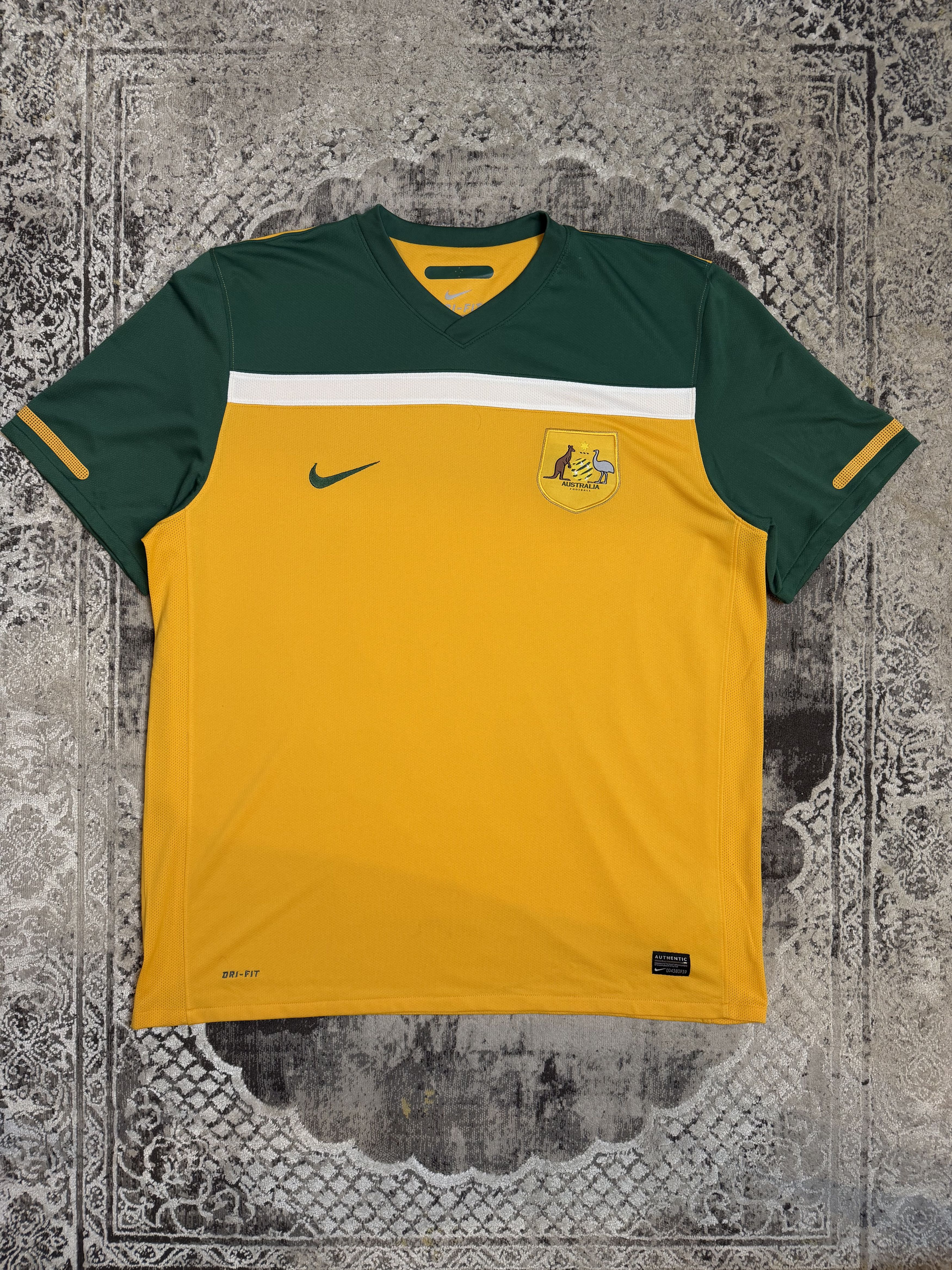 Nike Nike Australia 2010 National nal Home football jersey Size US XL / EU 56 / 4 - 1 Thumbnail