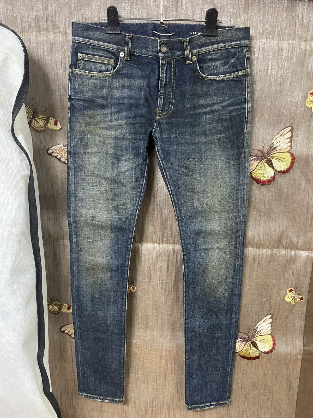 Saint Laurent Paris 13fw Saint Laurent Hedi Slimane D02 Jeans Size US 32 / EU 48 - 1 Thumbnail