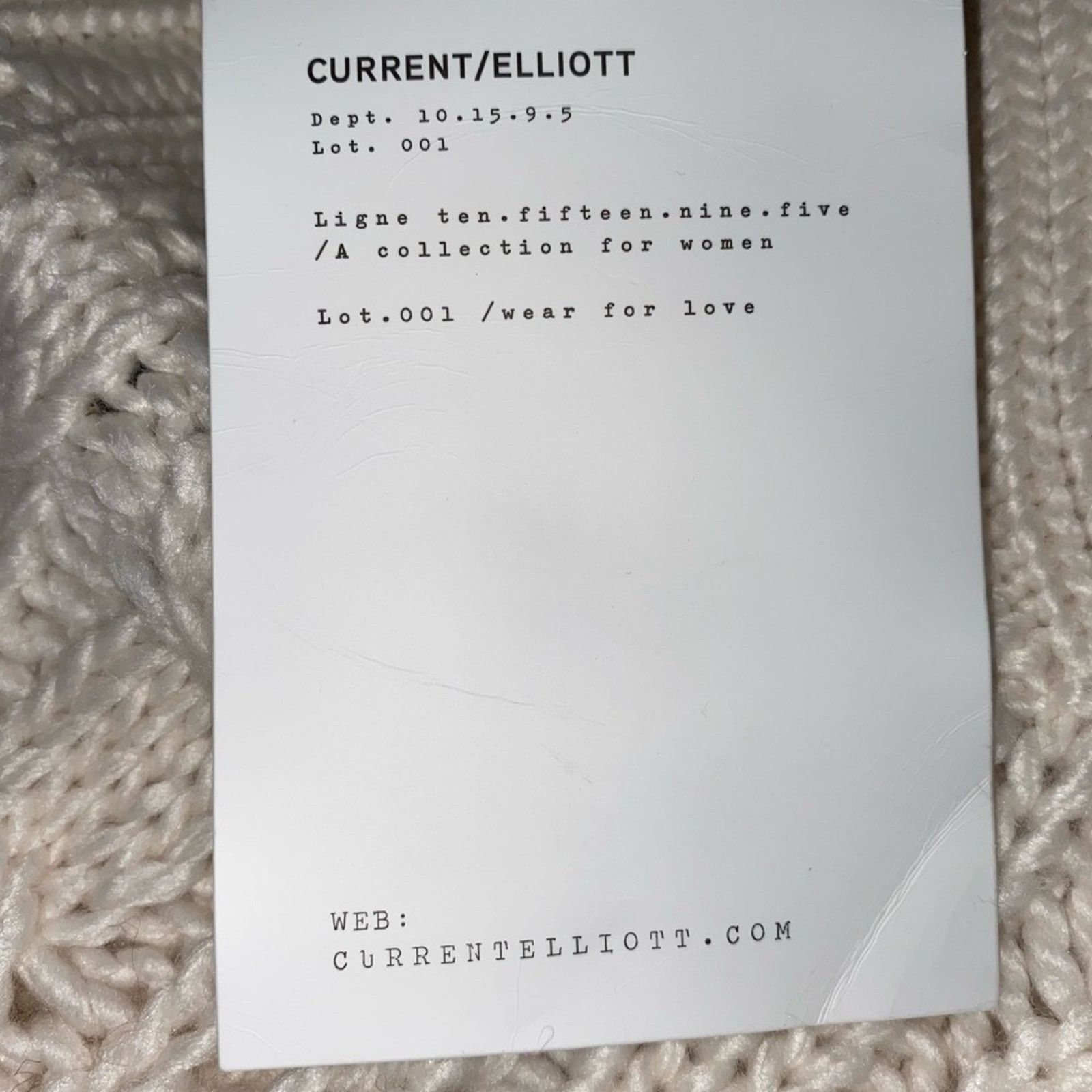 Current/Elliot NWT $330 Current/Elliott The Vin Cable Knit Sweater 0 XS Size XS / US 0-2 / IT 36-38 - 15 Thumbnail