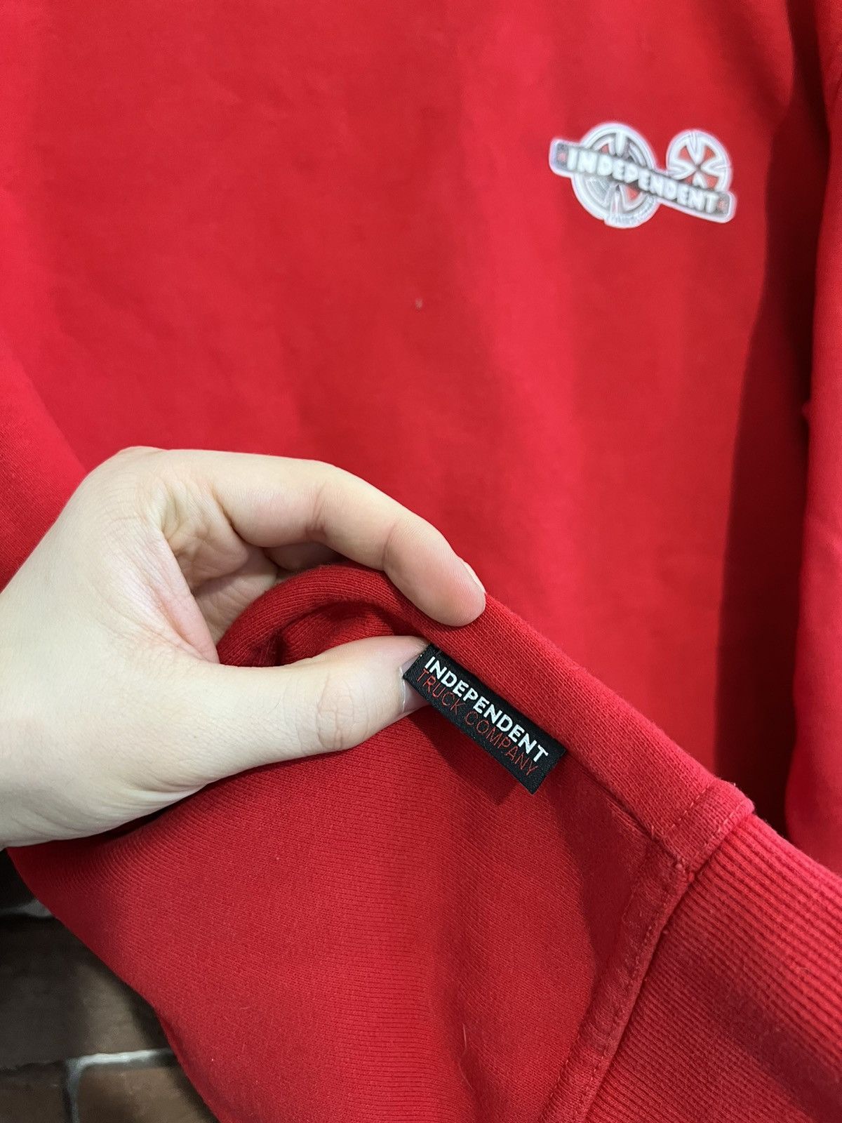 Independent Truck Co. Independent Truck Company Vintage Y2k Skate Crewneck Rest Size US M / EU 48-50 / 2 - 5 Thumbnail