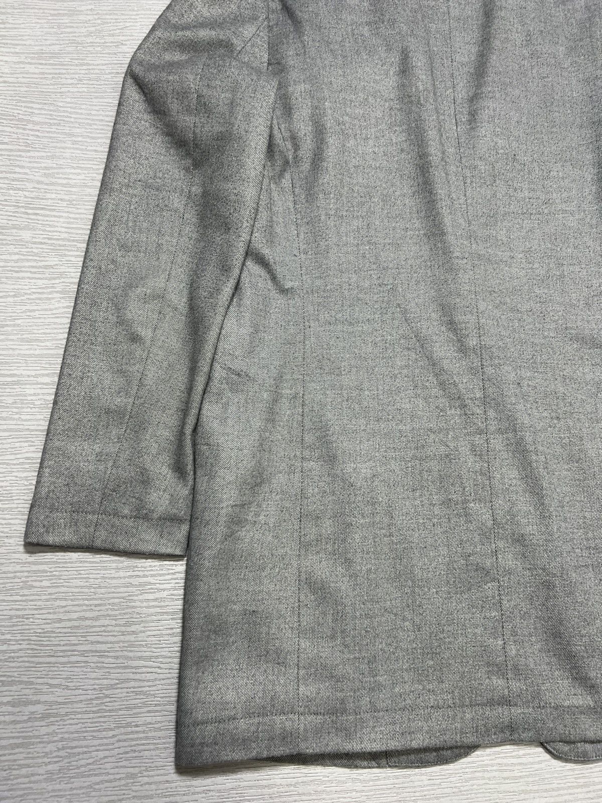 MM6 Maison Margiela - MM6 - Linen Effect Long Blazer Size S / US 4 / IT 40 - 18 Thumbnail
