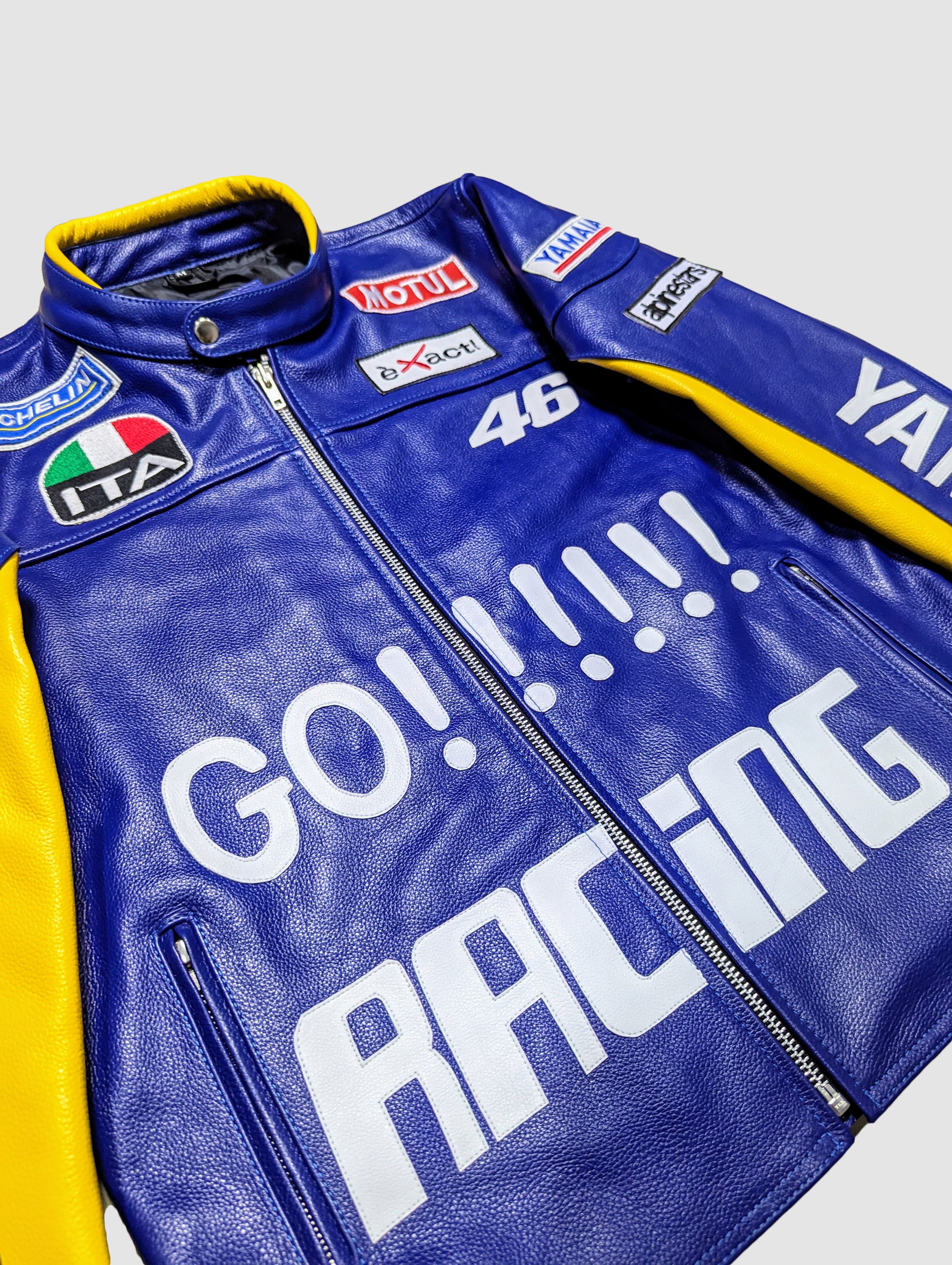Yamaha 🔥 RARE YAMAHA🔥 RACING LEATHER JACKET IL DOTTORE Size US M / EU 48-50 / 2 - 5 Thumbnail