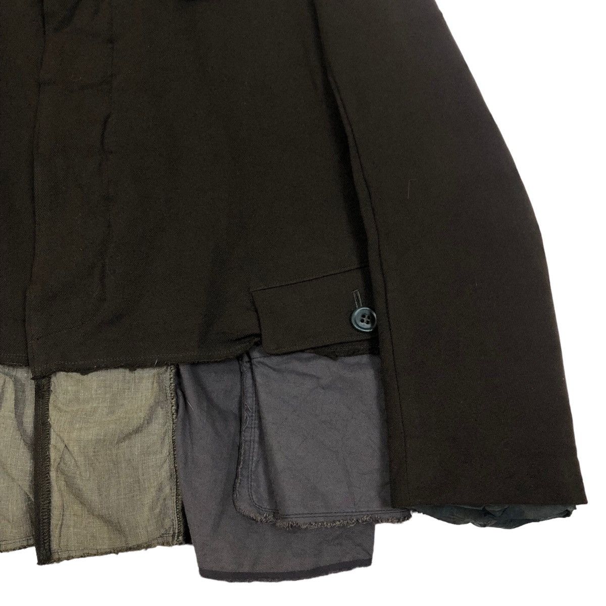 Comme des Garcons Robe De Chambre Comme Des Garcons 2003 S/S Layered Jacket Size L / US 10 / IT 46 - 10 Thumbnail