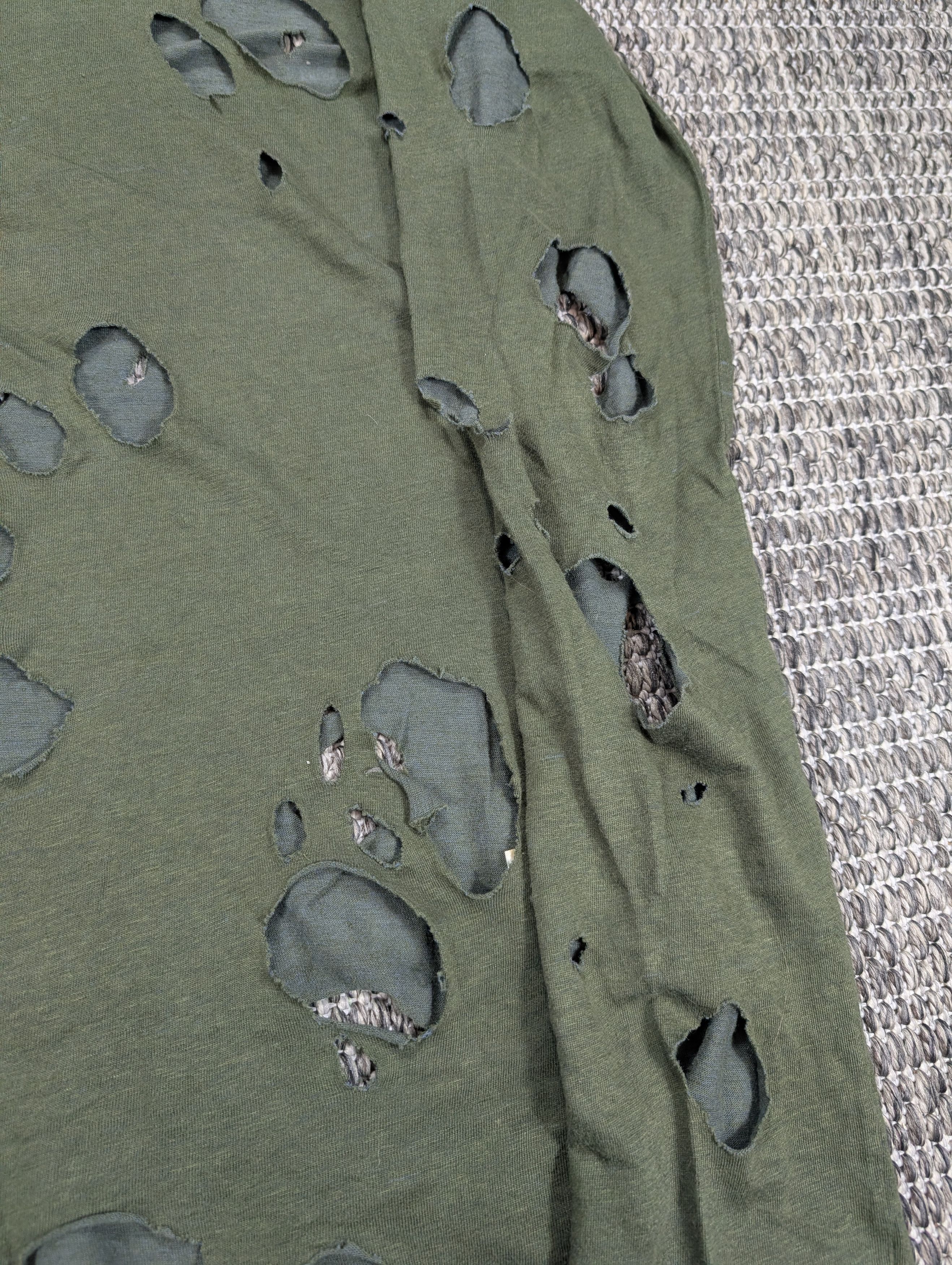 Balmain Balmain SS10 Bullet Ripped Distressed Decarnin Thermal Size US S / EU 44-46 / 1 - 6 Thumbnail