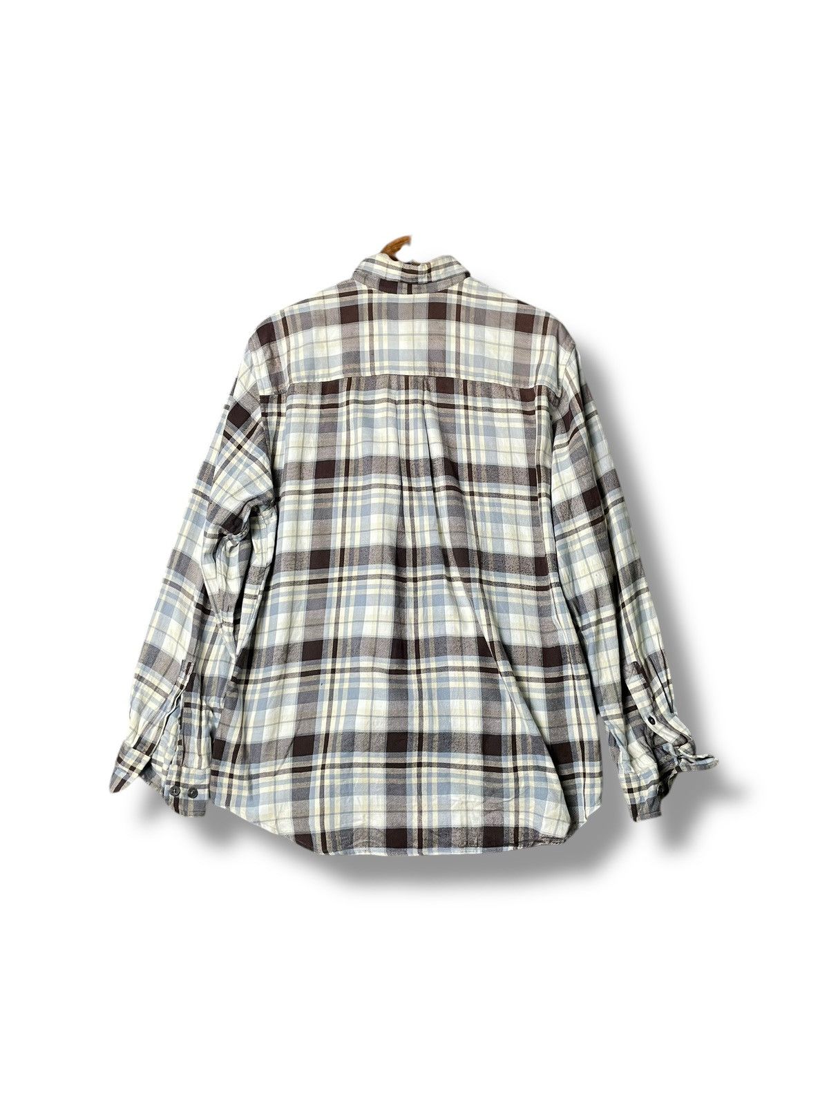Timberland × Vintage Vintage Timberland Checked Flannel (50) Size US L / EU 52-54 / 3 - 3 Thumbnail