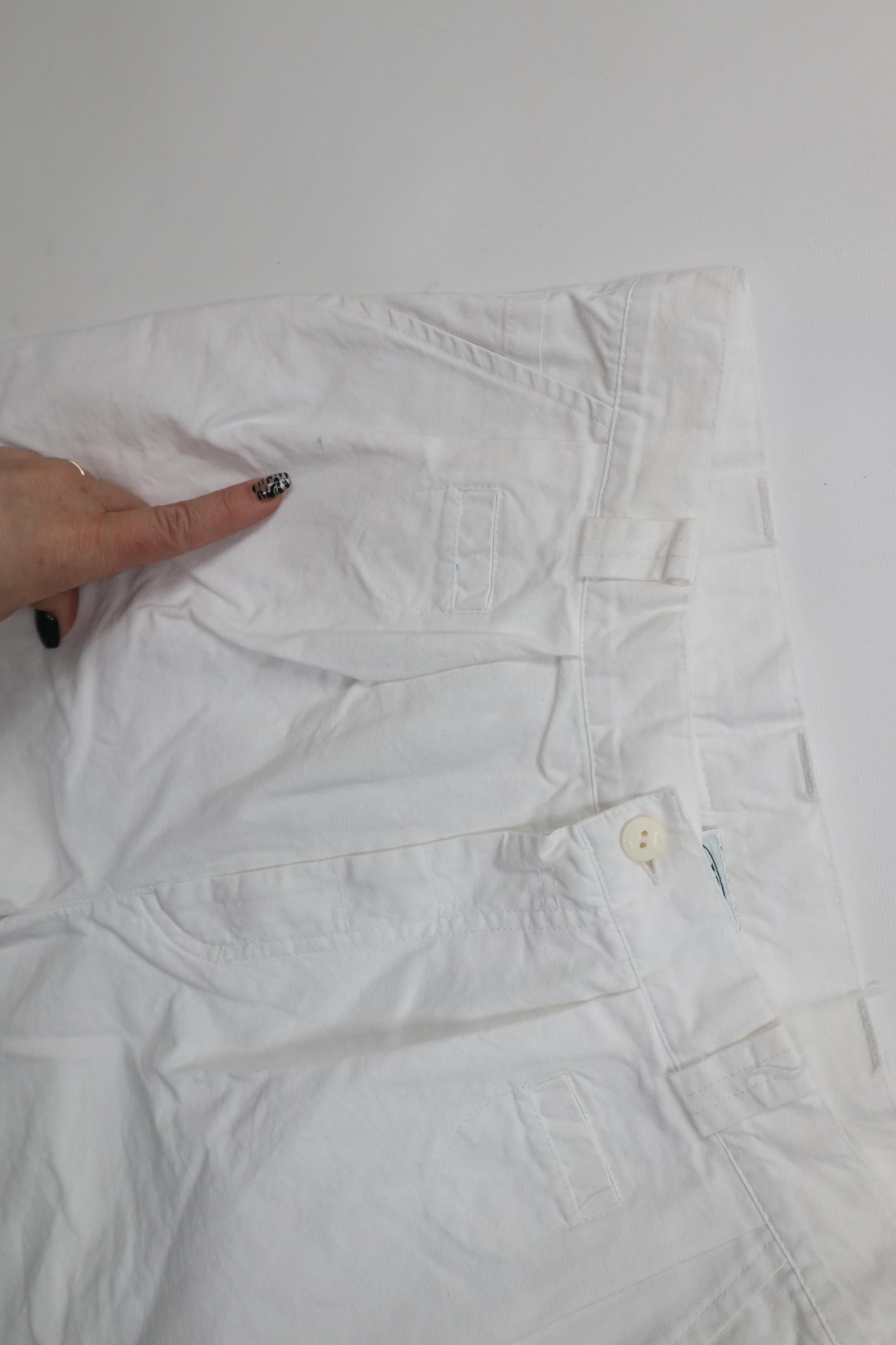 Lacoste Vtg 80s Izod Lacoste Straight Leg Chino Pants White Cotton Size US 30 / EU 46 - 7 Thumbnail