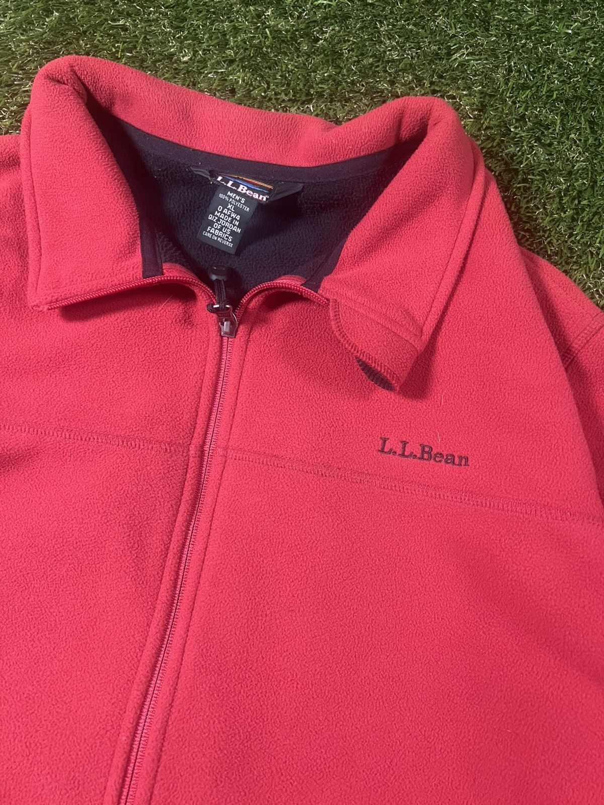Vintage Vintage 90s Fall LL Bean Boxy Fleece Pullover Jacket Size US XL / EU 56 / 4 - 2 Thumbnail