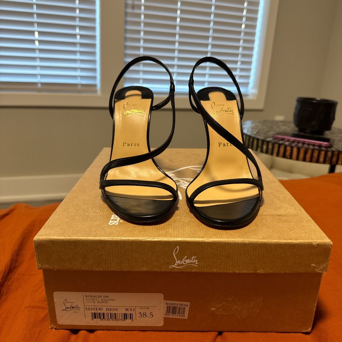 Christian Louboutin Rosalia Size US 8.5 / IT 38.5 - 5 Thumbnail