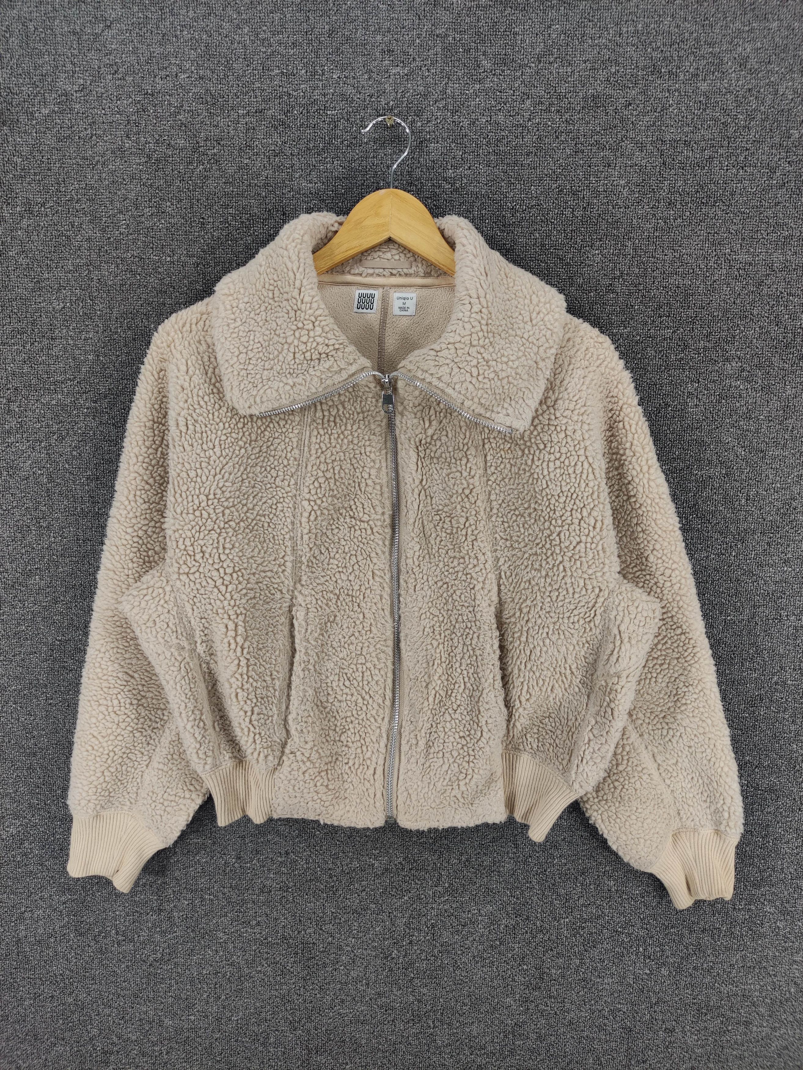 Lemaire × Uniqlo Lemaire U Uniqlo Sherpa Jacket Zipper Size M / US 6-8 / IT 42-44 - 1 Thumbnail