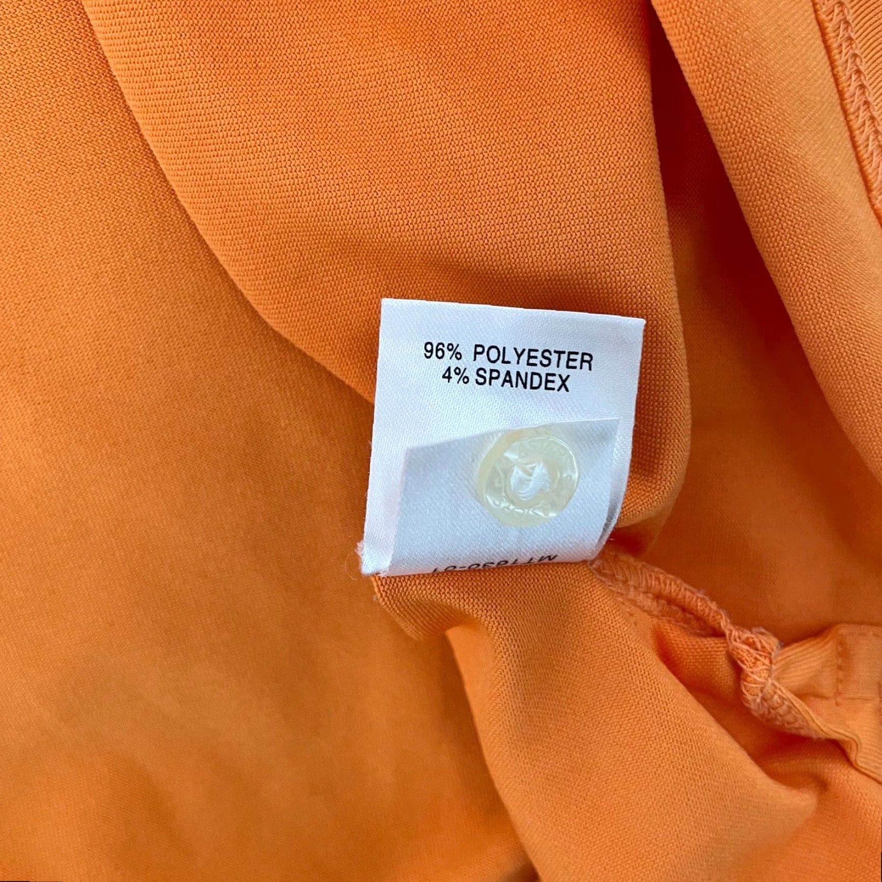 Vintage Masters Shirt Adult Large Orange Polo Tech Performance Golf Logo Mens L Shirt Masters Polo Tech Performance Golf Logo Mens Large Orange L Size US L / EU 52-54 / 3 - 6 Thumbnail