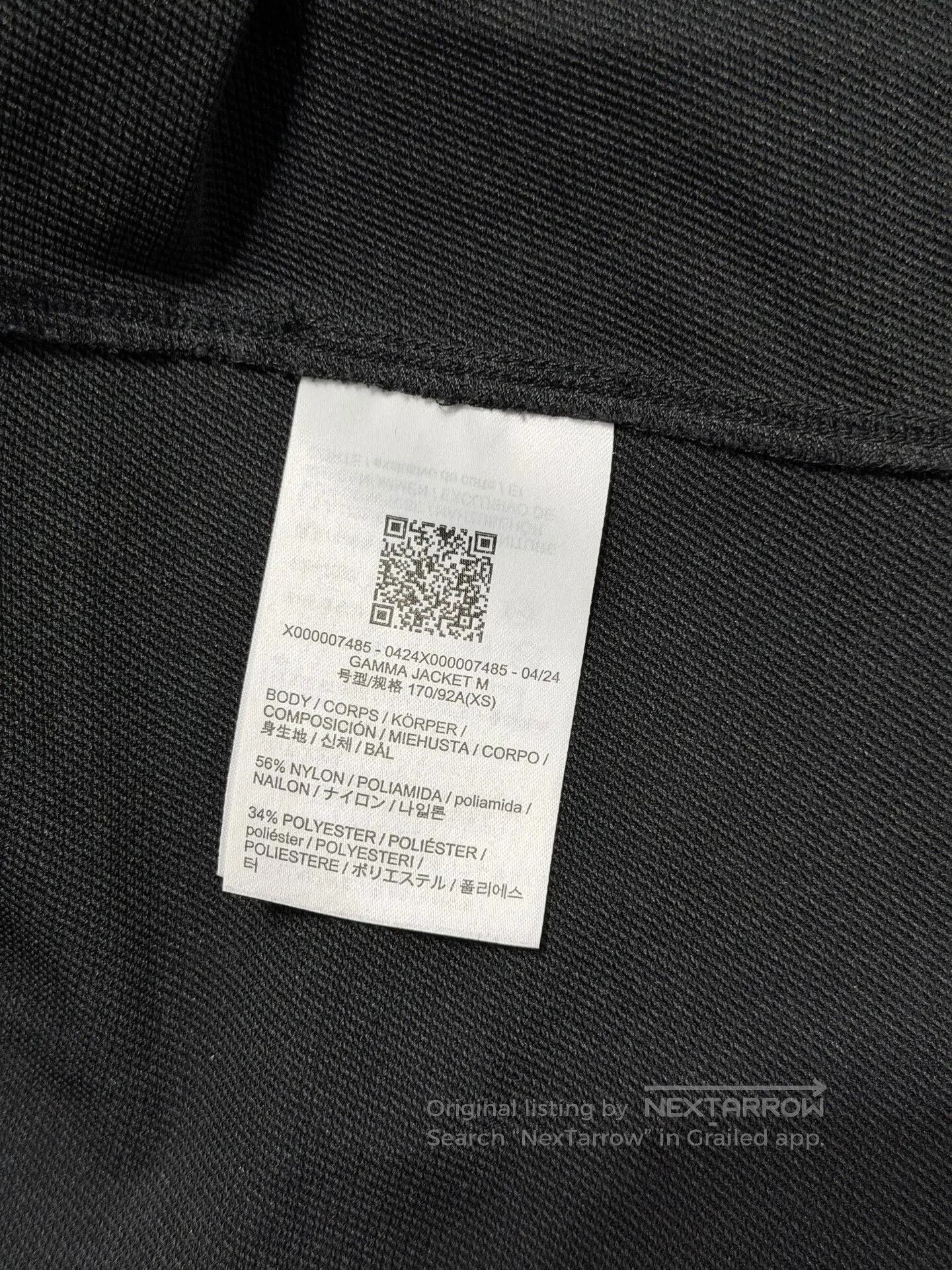 Arc'teryx Arcteryx Gamma LT Jacket Black XS. Size US XS / EU 42 / 0 - 6 Thumbnail