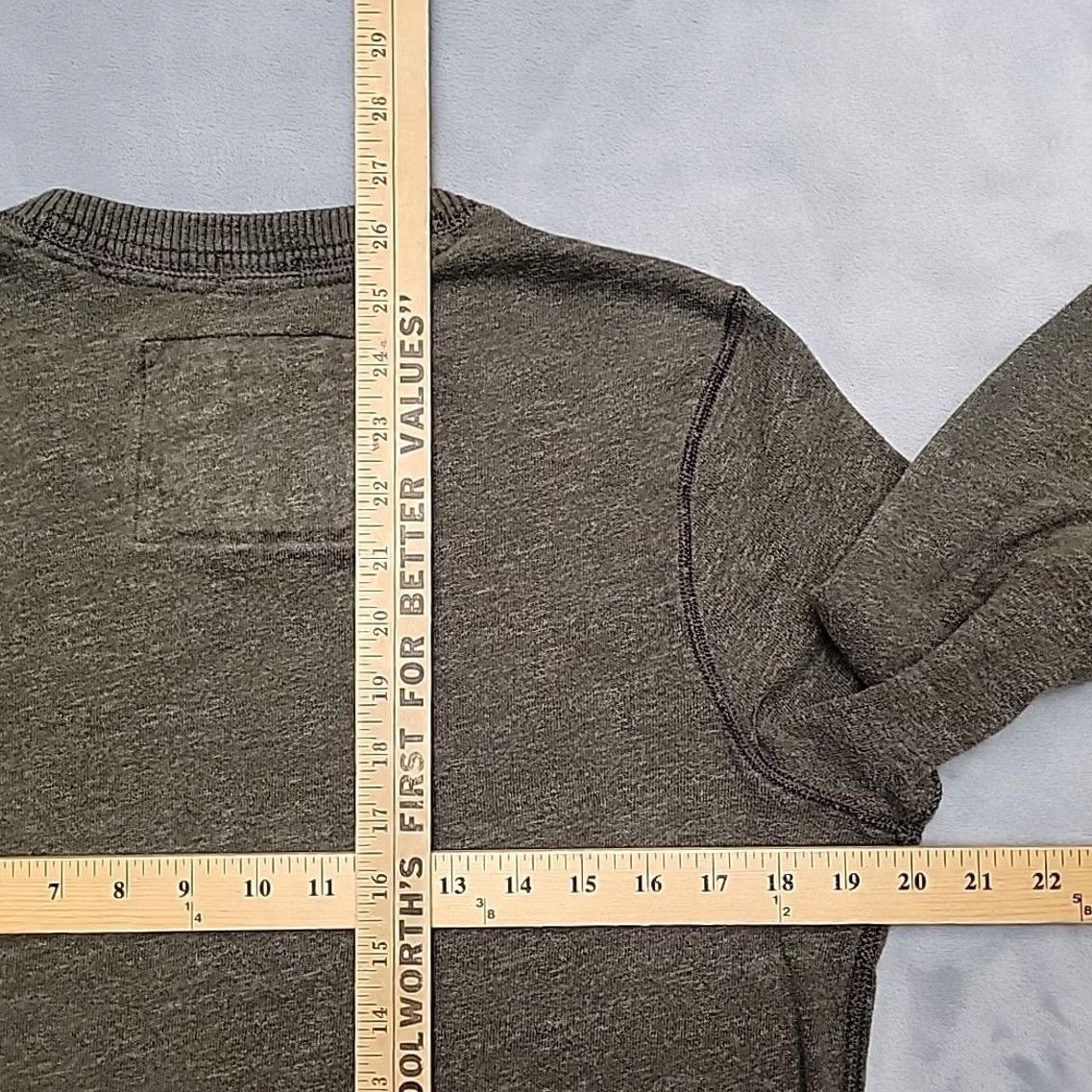 Abercrombie & Fitch VINTAGE Abercrombie & Fitch Sweater Mens L Green Long Sleeve Moose Muscle 90s Y2K Shirt Mens Size L / US 10 / IT 46 - 6 Thumbnail