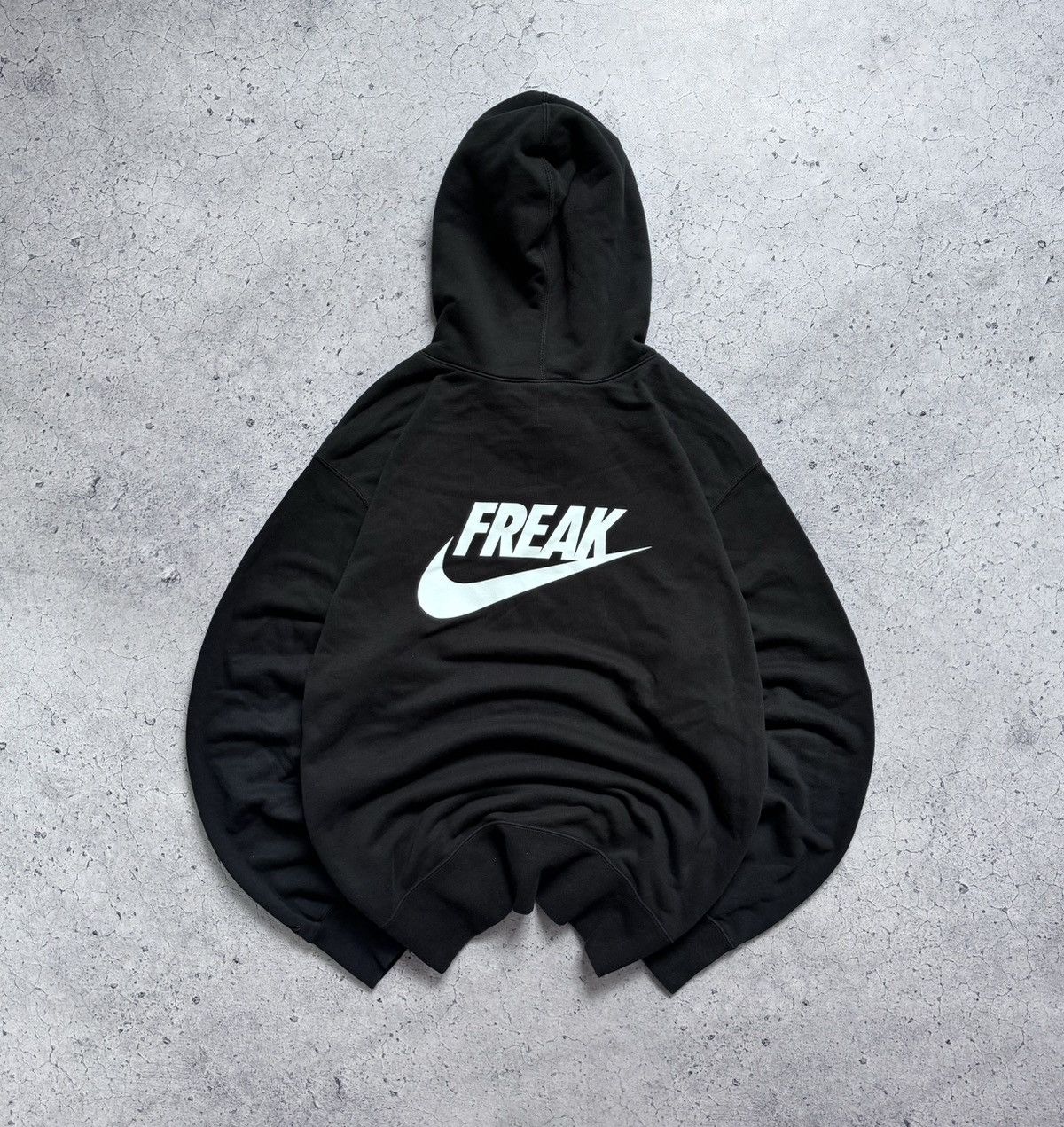 Nike Air Freak Giannis NBA Baggy Hoodie Center Swoosh Y2K