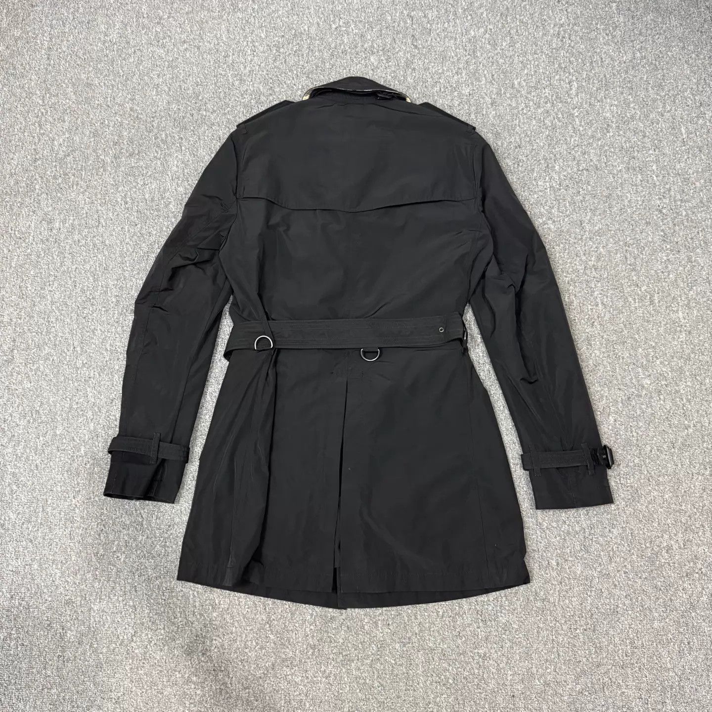 Burberry Burberry Black Trench Coat S 99 New Size S / US 4 / IT 40 - 2 Thumbnail