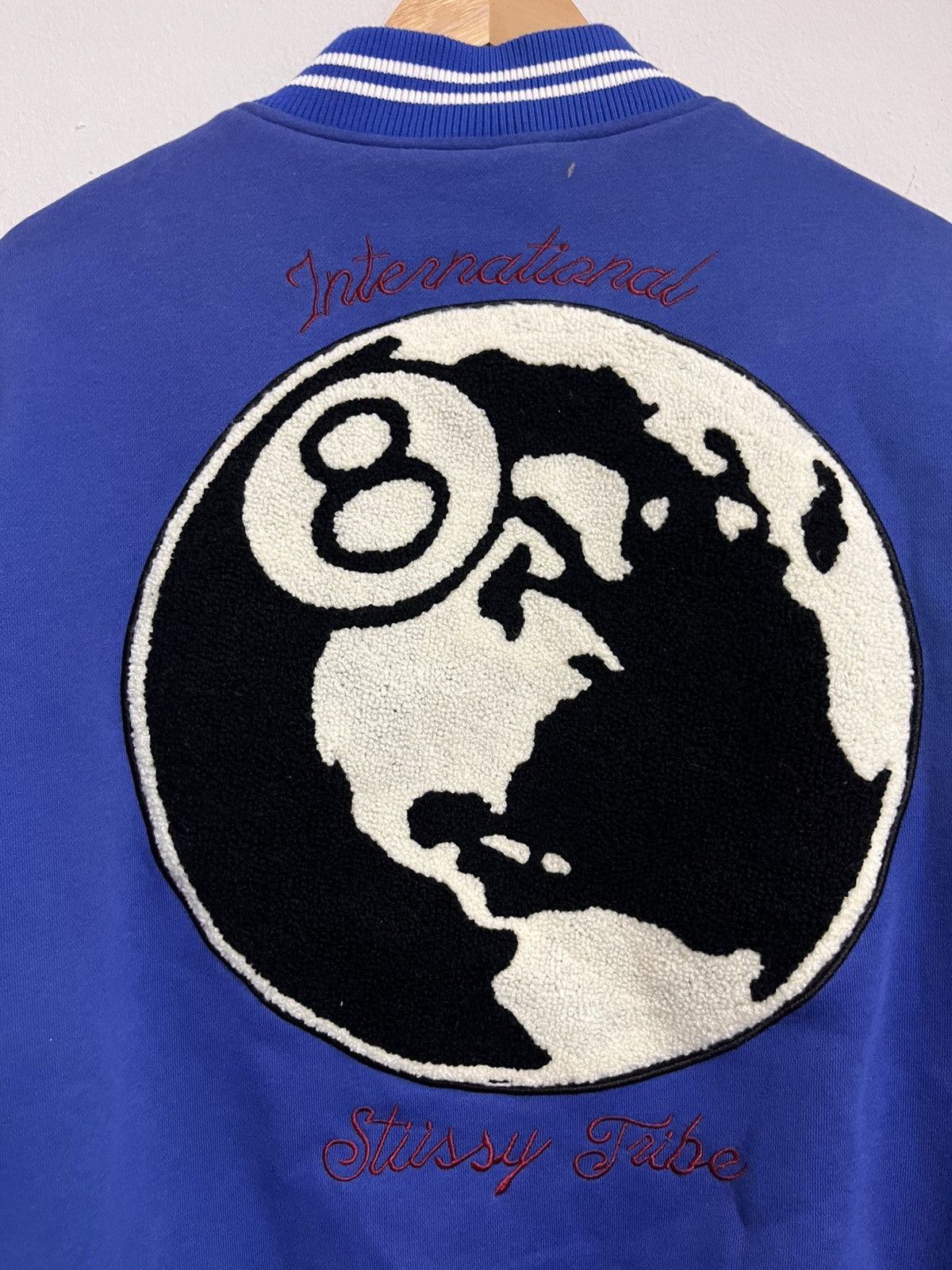 Japanese Brand stussy rip off japanese brand varsity jackets Size US L / EU 52-54 / 3 - 12 Thumbnail