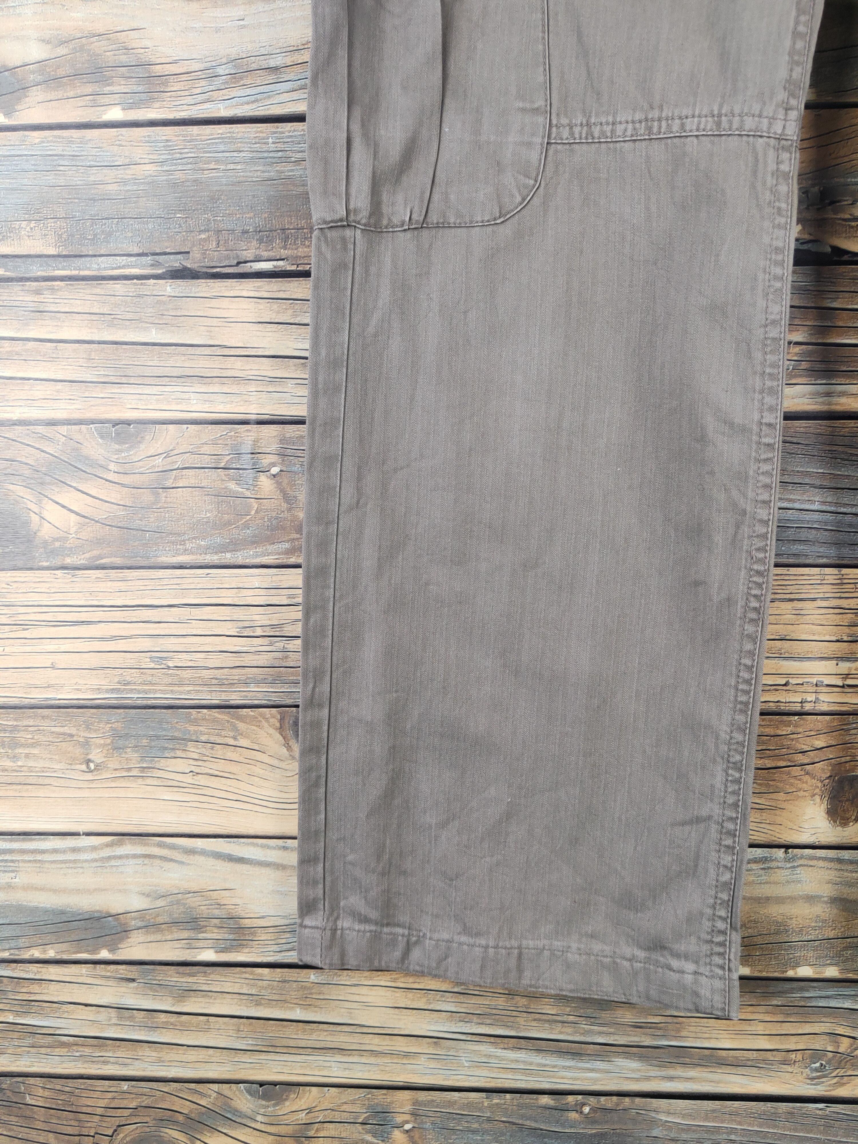 Japanese Brand DL Hound Olive Multipocket Tactical Cargo Pants #210 Size 28" / US 6 / IT 42 - 4 Thumbnail