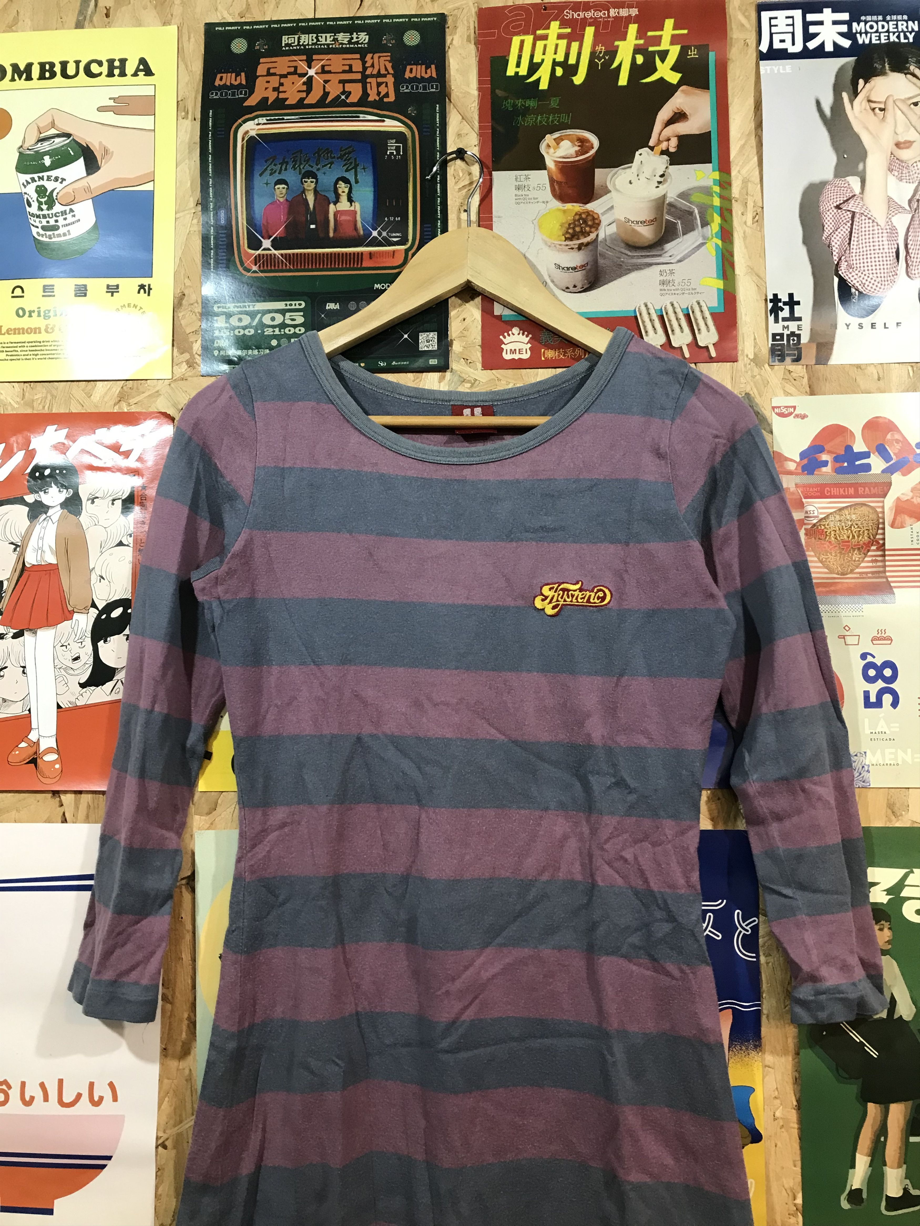 Hysteric Glamour × Japanese Brand Hysteric Glamour Stripe Dress Size XS / US 0-2 / IT 36-38 - 2 Thumbnail