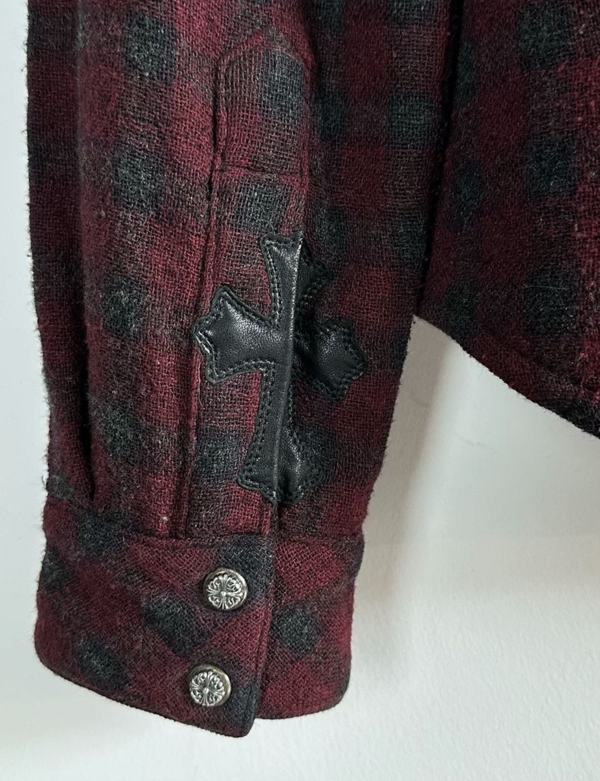 Chrome Hearts Chrome hearts wool shirt Size US M / EU 48-50 / 2 - 3 Thumbnail