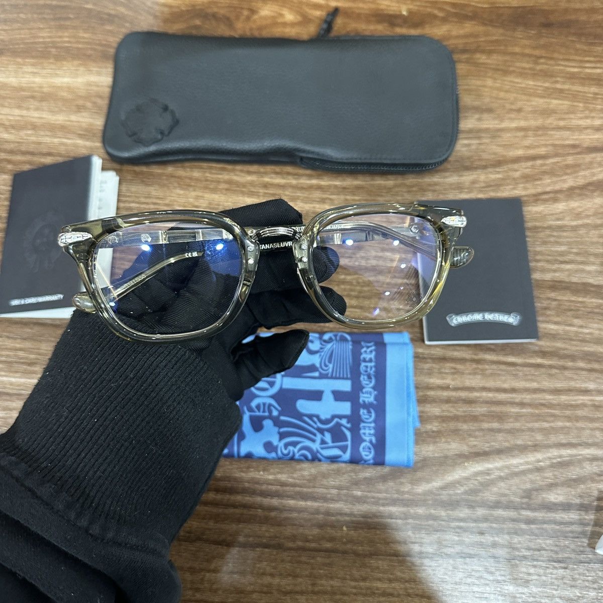 Chrome Hearts CHROME HEARTS TITANASLUVR EYEGLASSES Size ONE SIZE - 3 Thumbnail