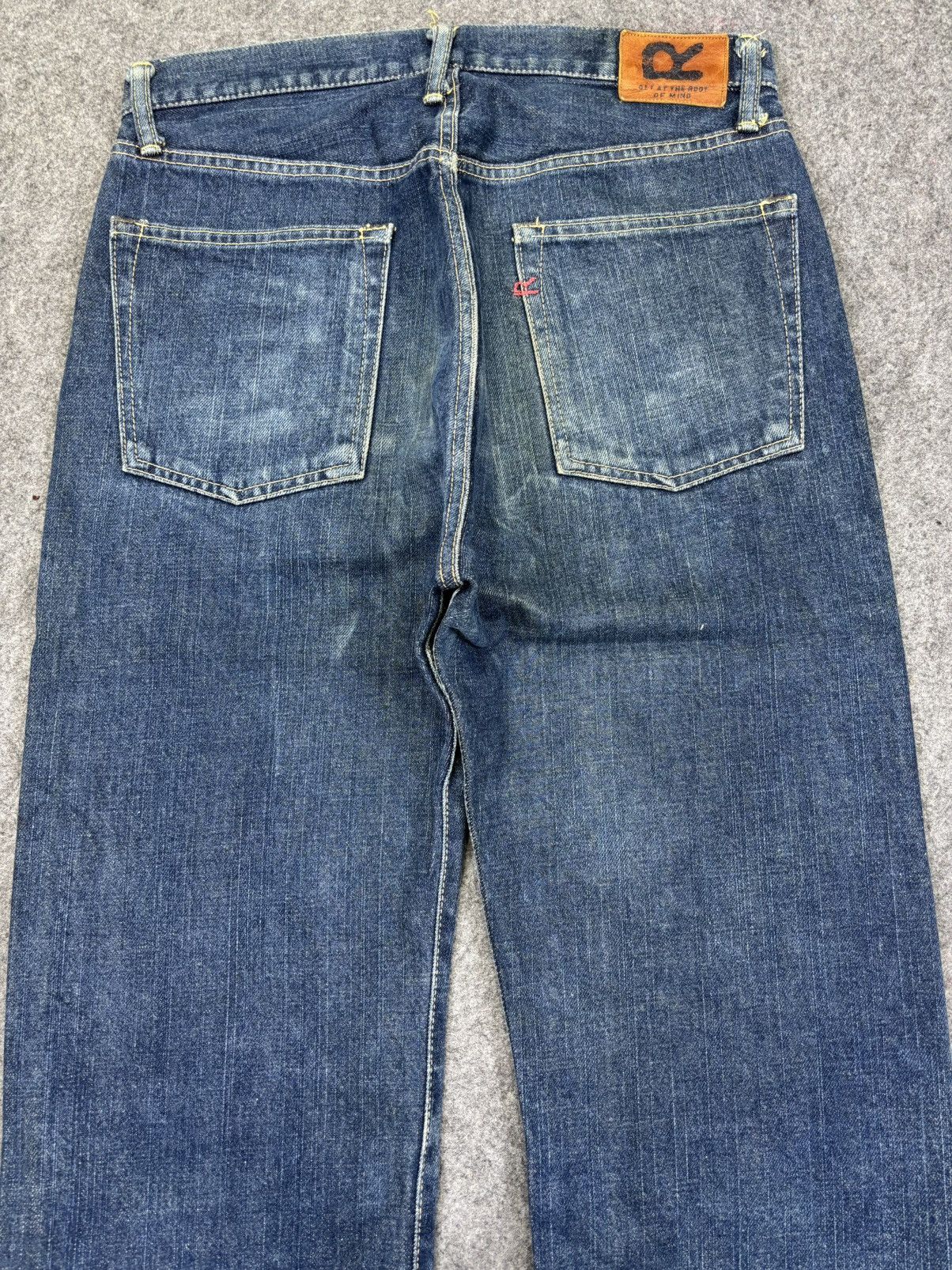45rpm Vintage 45rpm Japan Regular Blue Wash Denim F891 Size US 31 - 7 Thumbnail