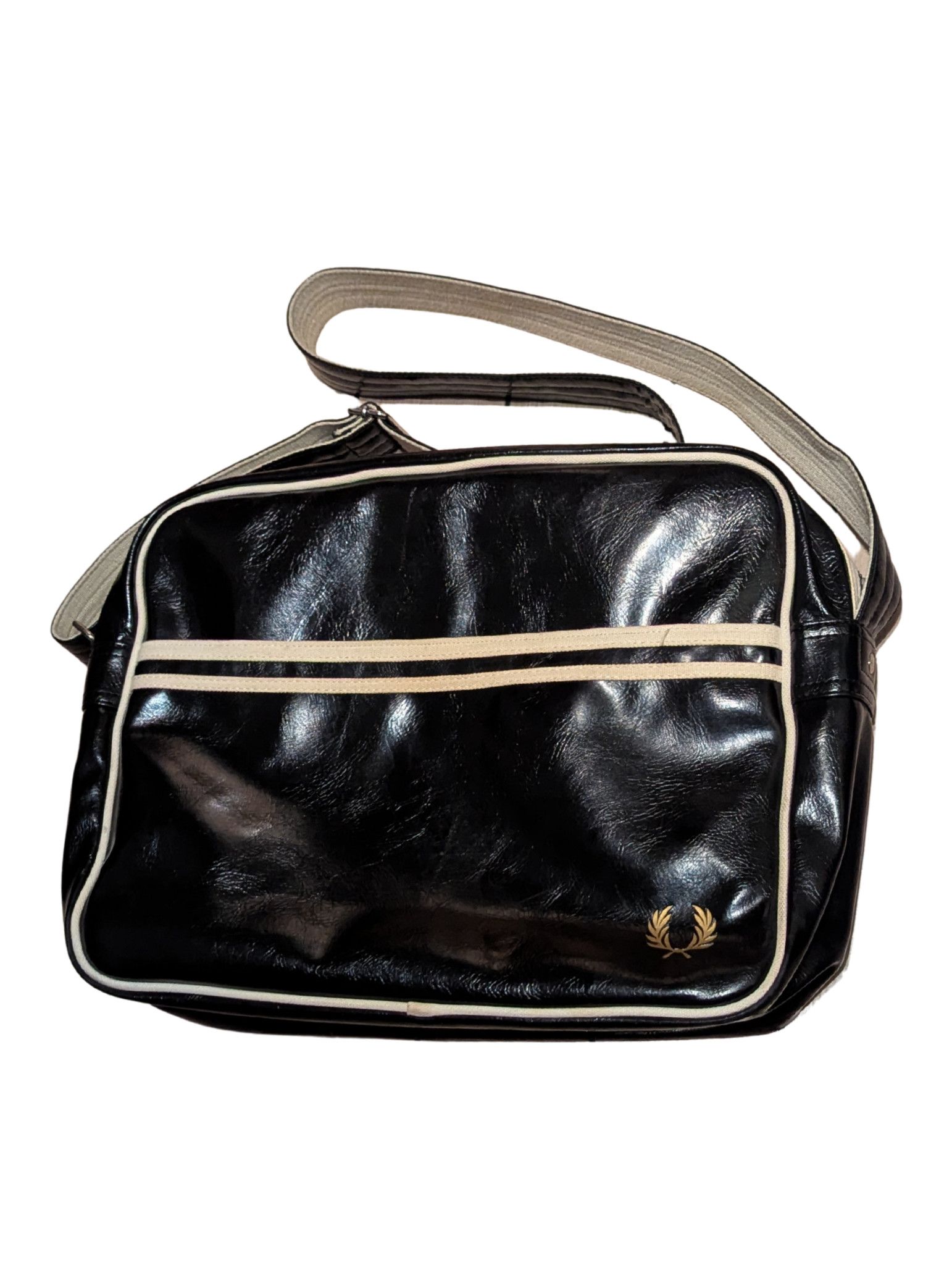 Fred Perry Fred Perry Black Shoulder Bag Crossbody Size ONE SIZE - 1 Thumbnail