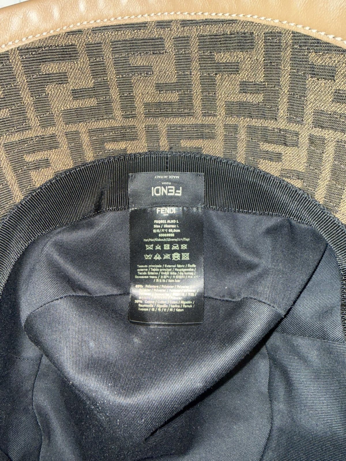 Fendi Fendi bucket hat Size ONE SIZE - 5 Thumbnail