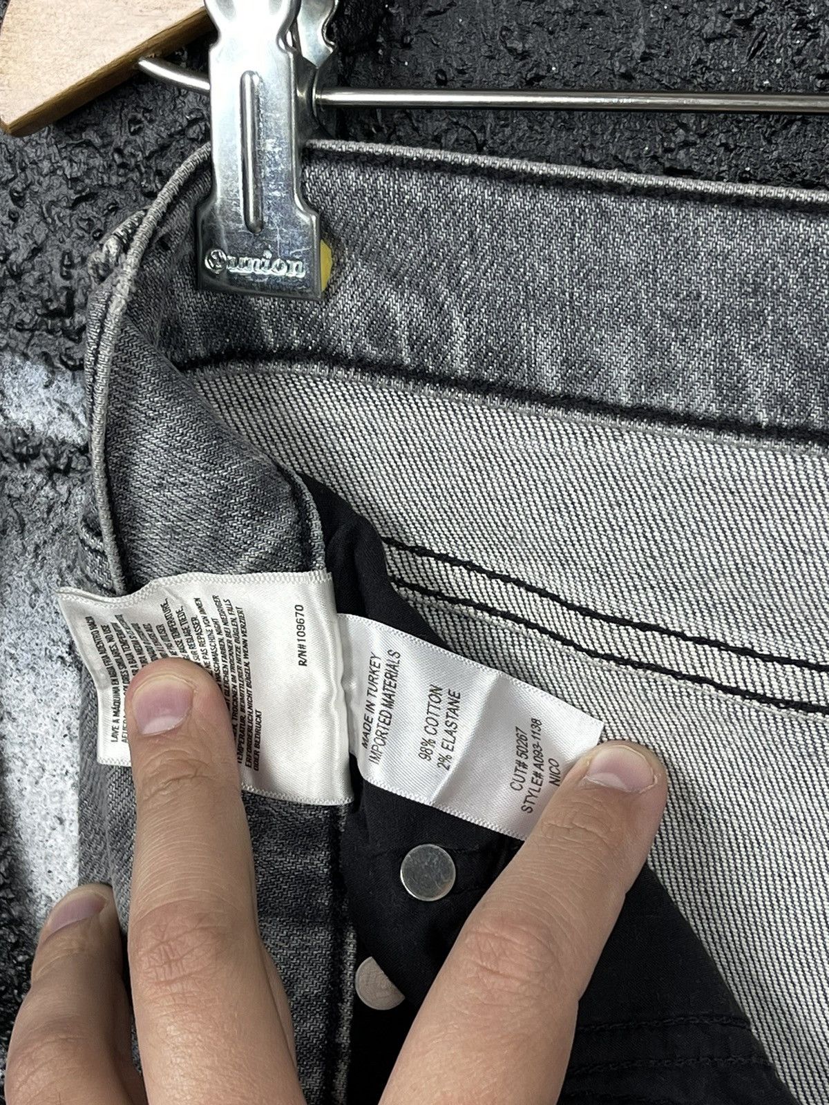 Agolde × Designer Agolde Los Angeles Washed Distressed Jeans Size 29 Size 29" - 15 Thumbnail