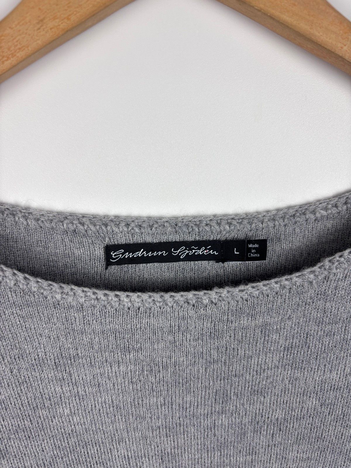 Gudrun Sjoden Gudrun Sjoden Lagenlook Wool Sweater Dress Gray Size L Size L / US 10 / IT 46 - 5 Thumbnail
