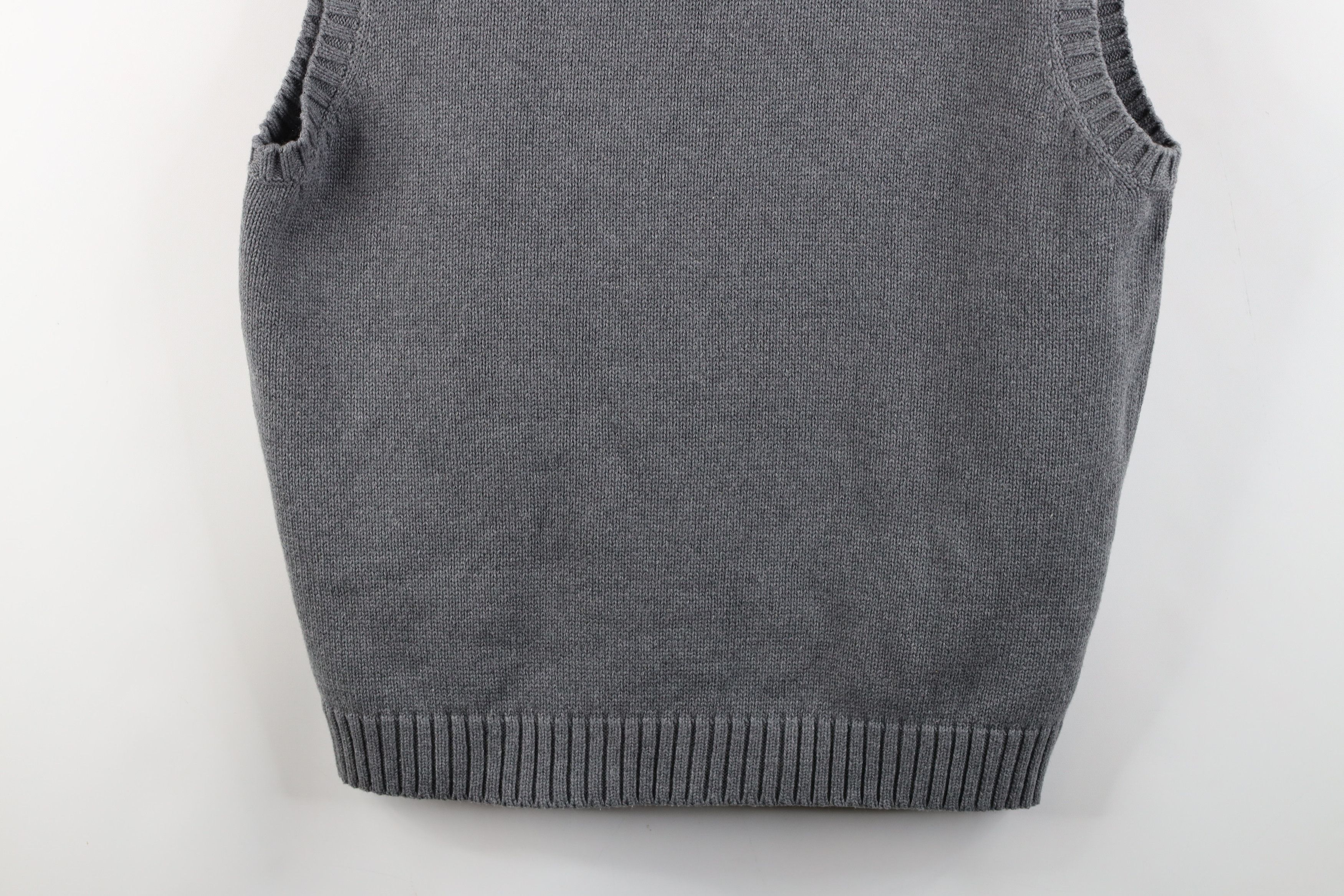 Tommy Hilfiger × Vintage Deadstock Vintage 90s Tommy Hilfiger Crest Knit Sweater Vest Size US XL / EU 56 / 4 - 3 Thumbnail