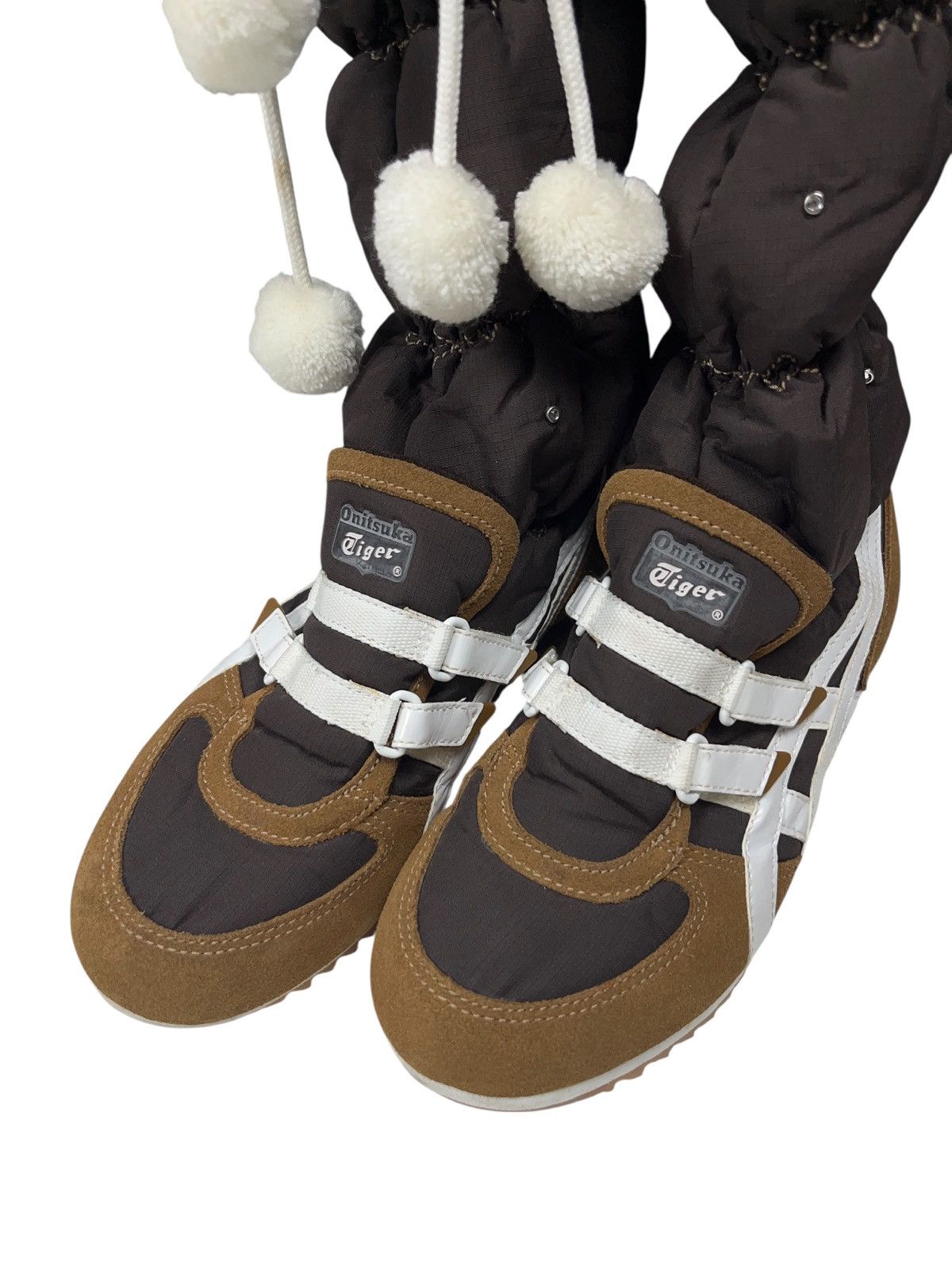 Onitsuka Tiger Vintage y2k Onitsuka Tiger Snow Faux Fur High Snow Boots Size US 6 / IT 36 - 5 Thumbnail